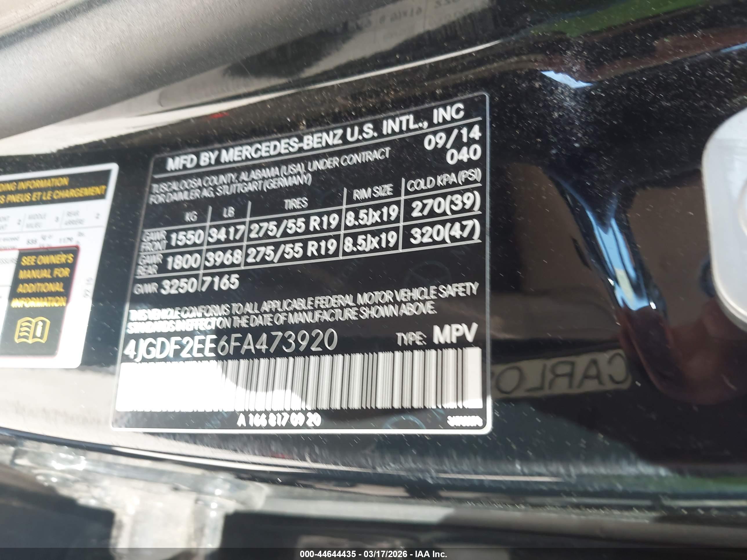 MERCEDES-BENZ GL image 9