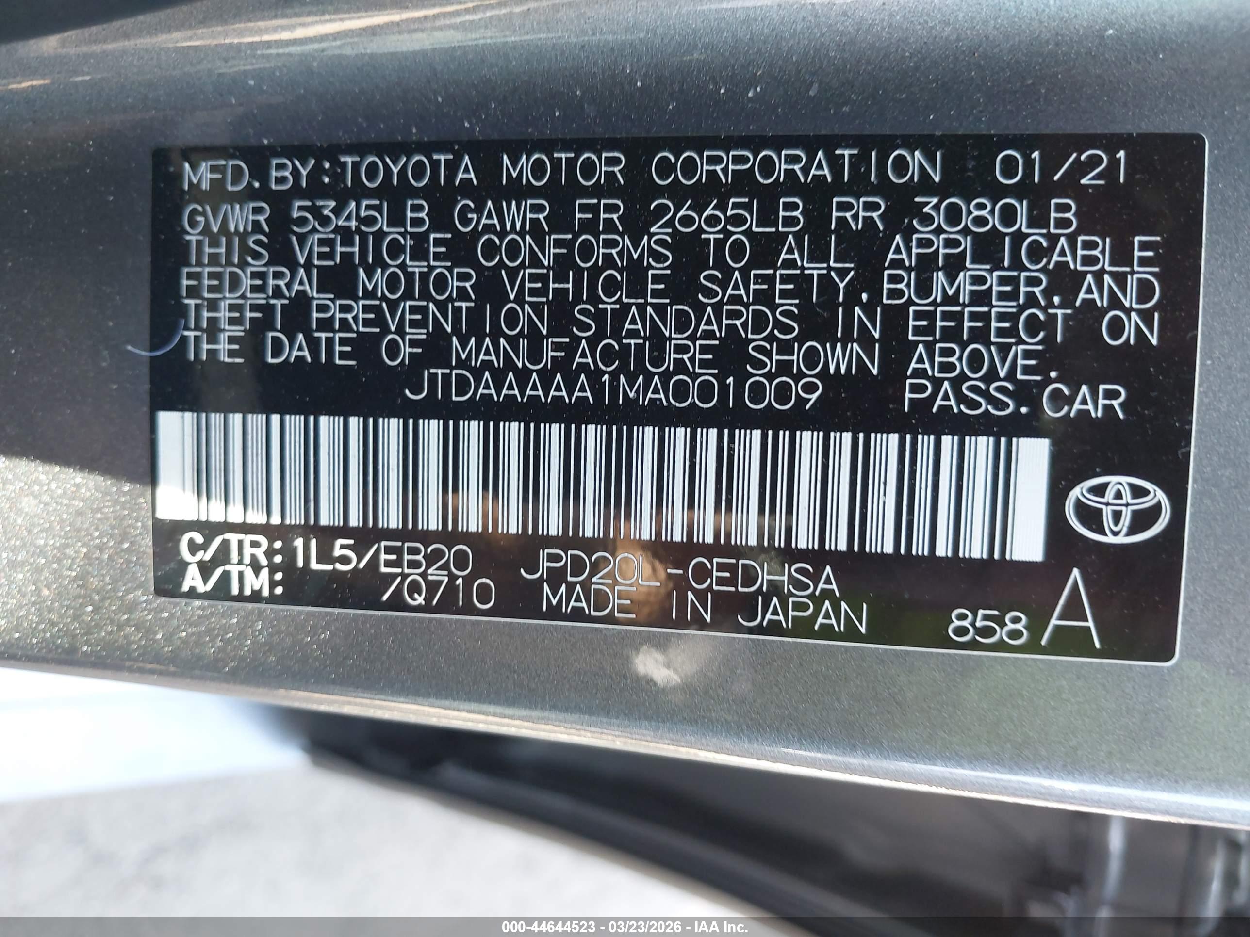 TOYOTA MIRAI image 9