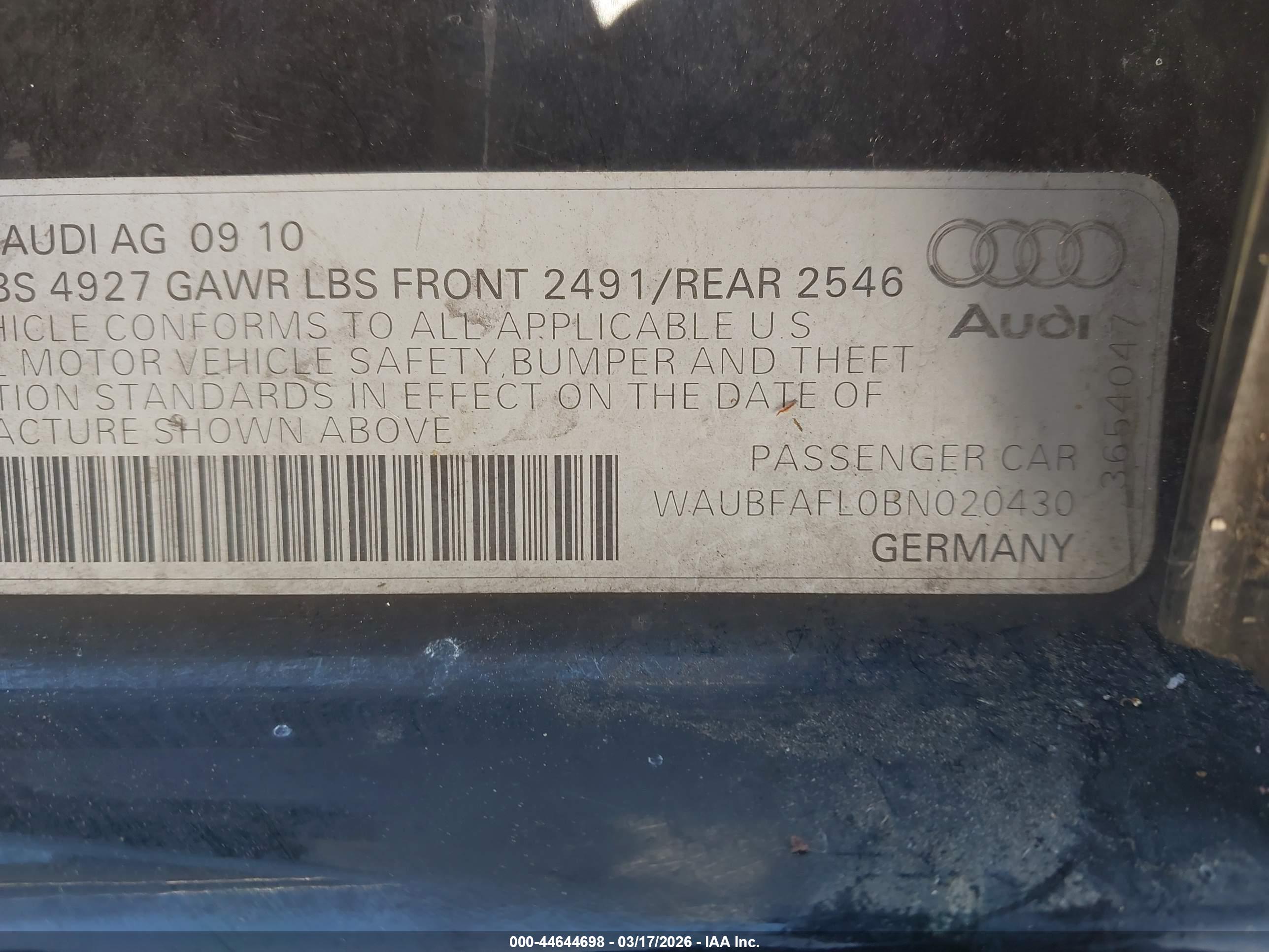 AUDI A4 image 9
