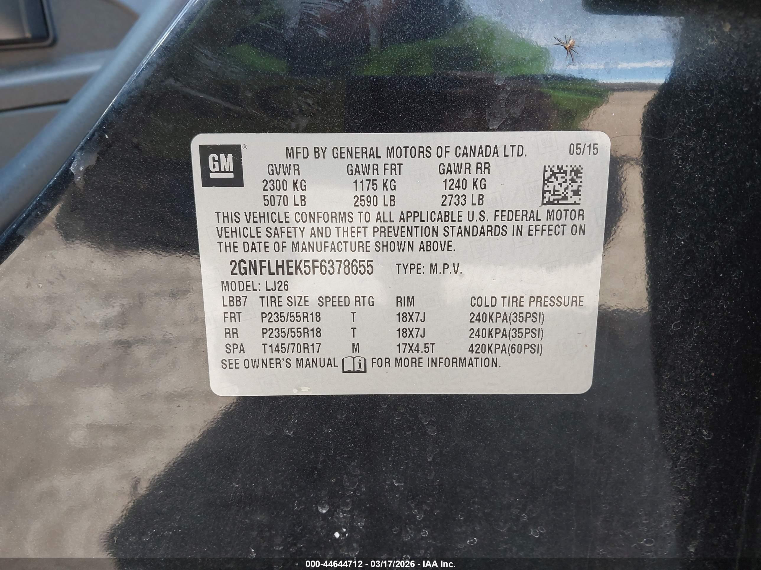 CHEVROLET EQUINOX image 9