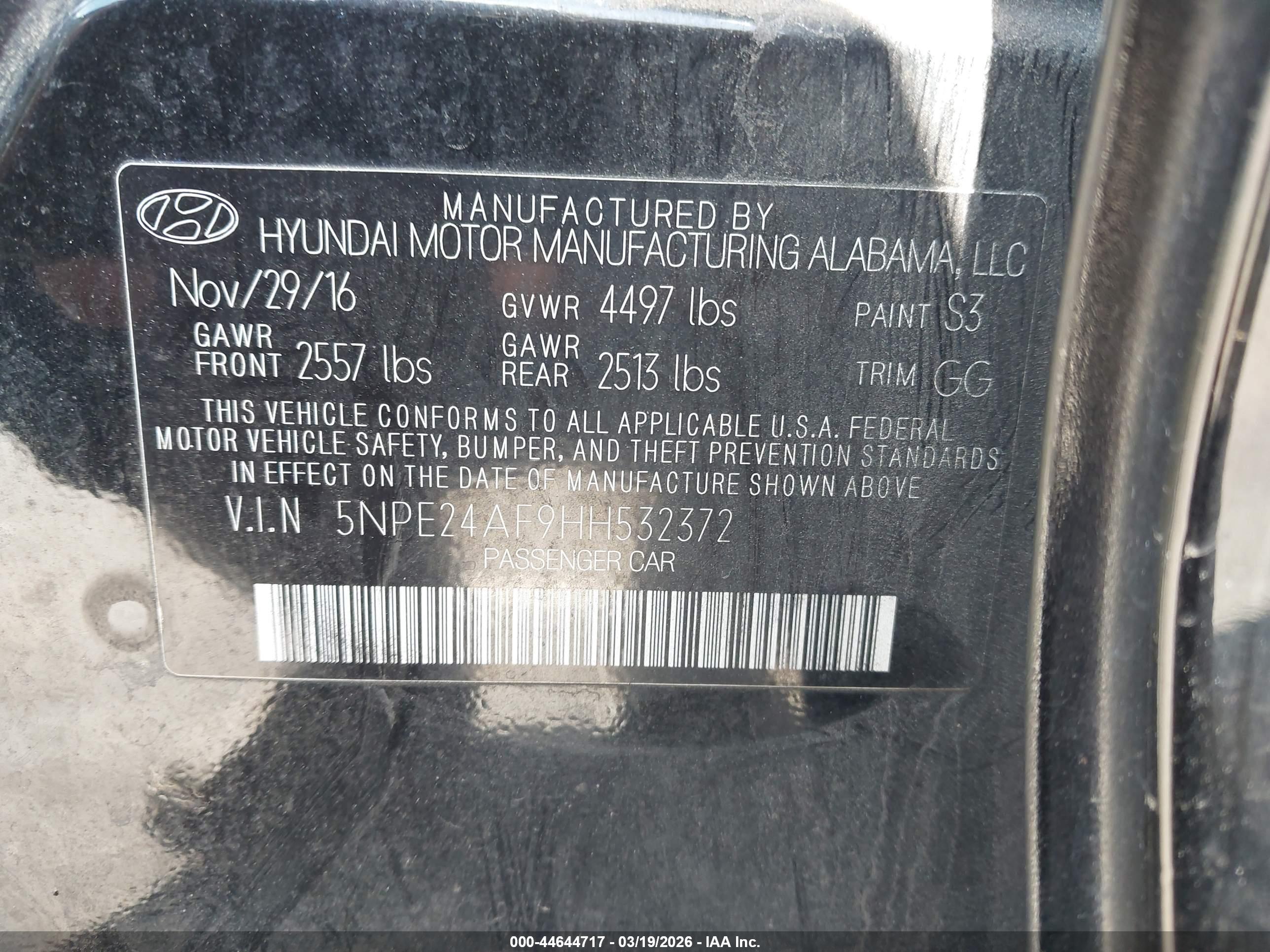 HYUNDAI SONATA image 9