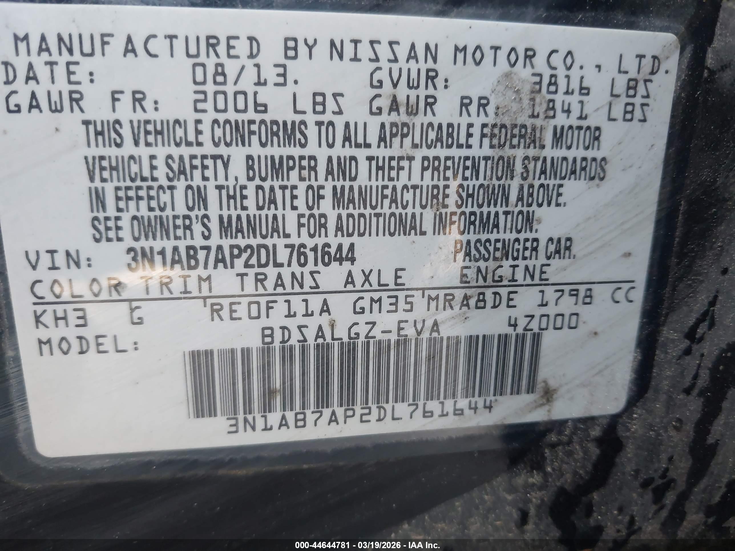 NISSAN SENTRA image 9