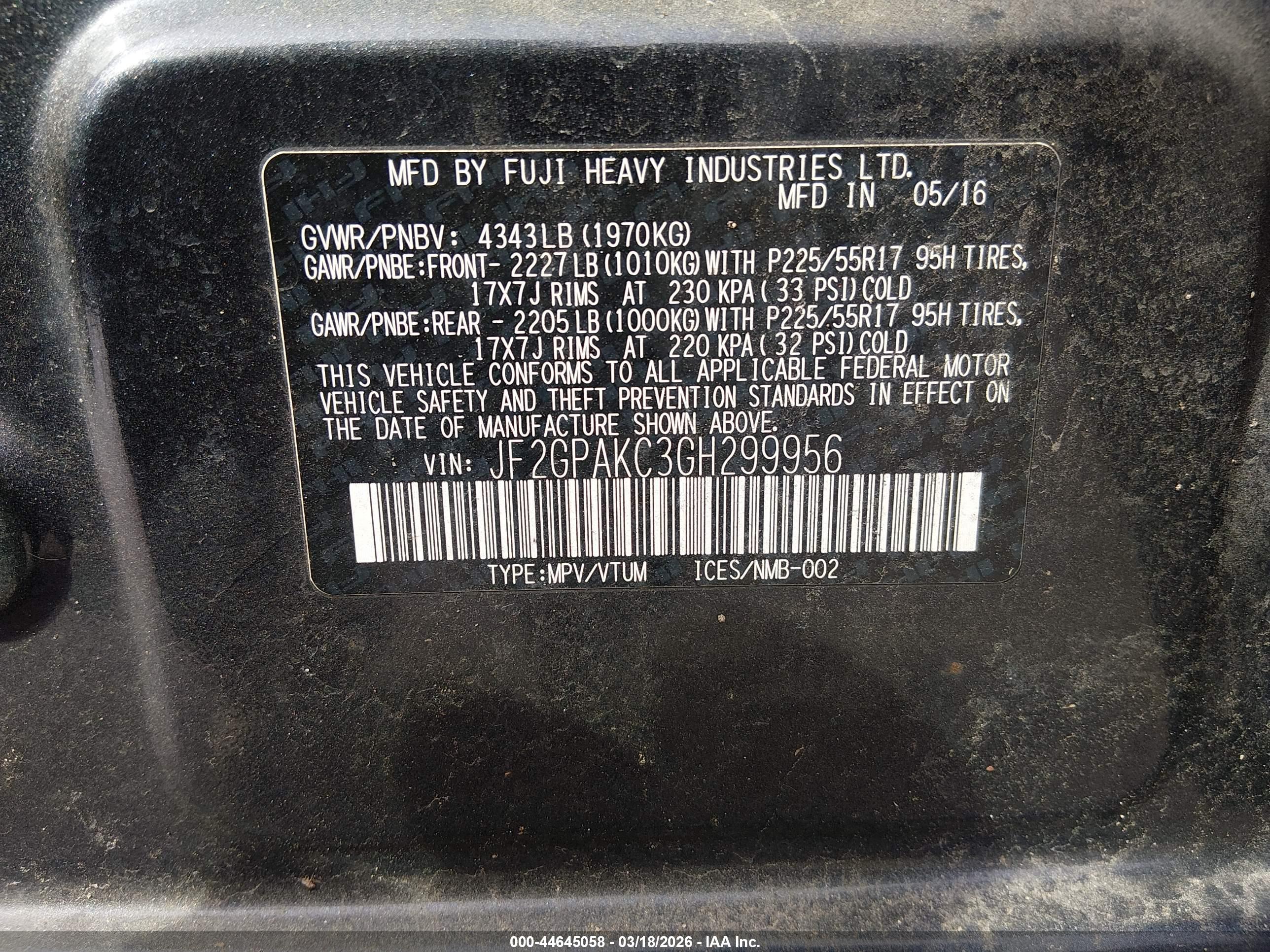 SUBARU CROSSTREK image 9