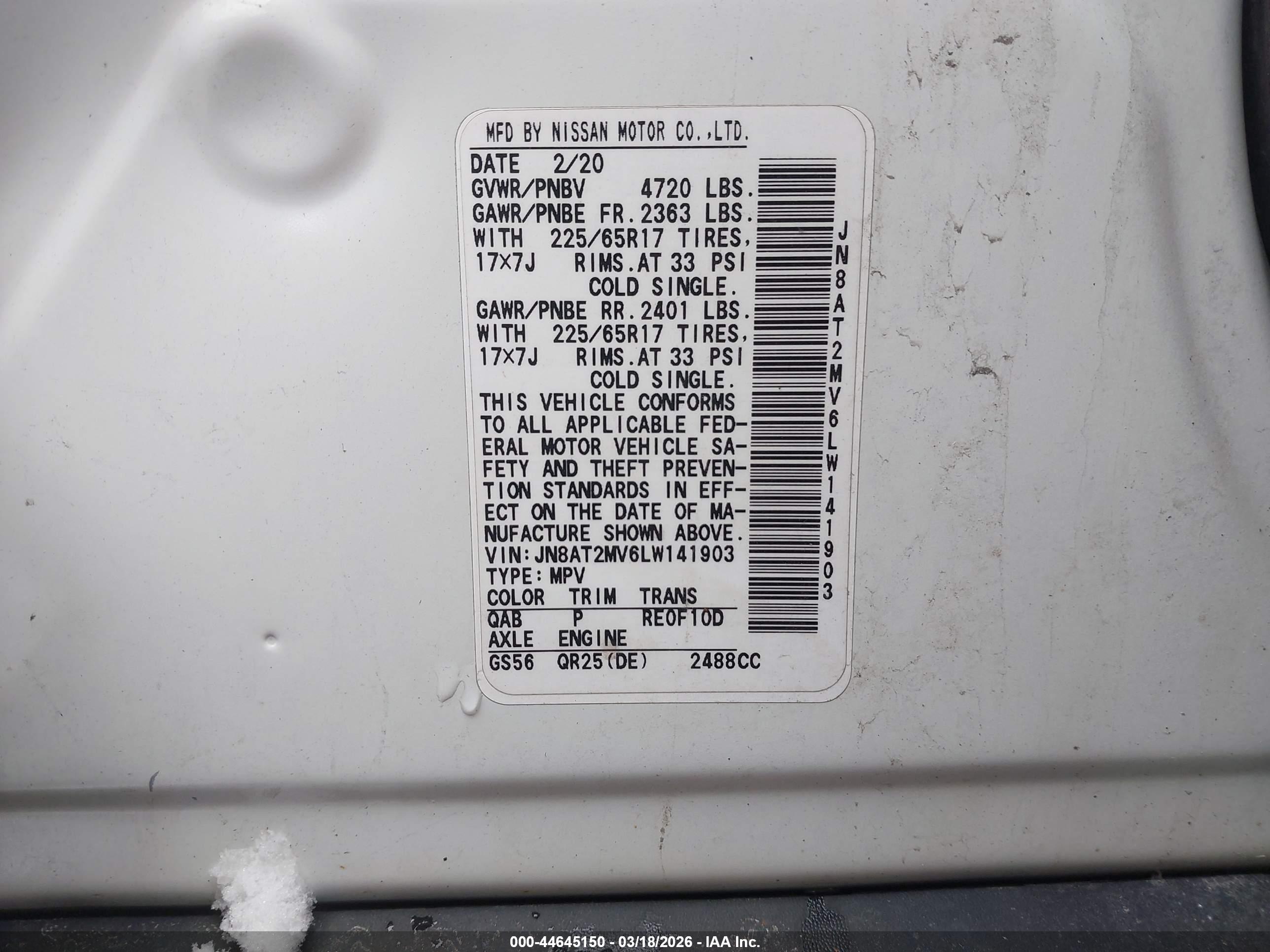 NISSAN ROGUE image 9