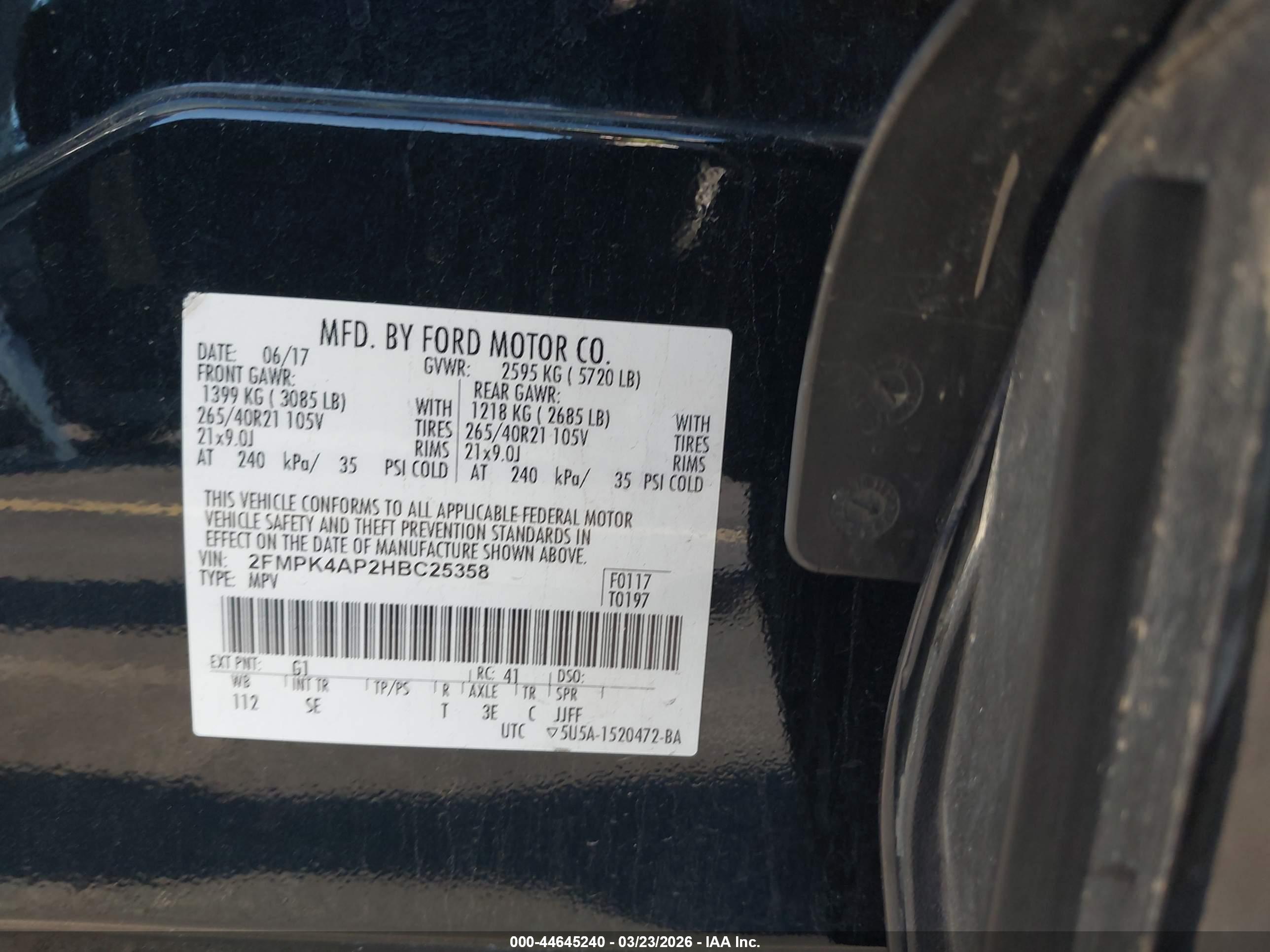 FORD EDGE image 9