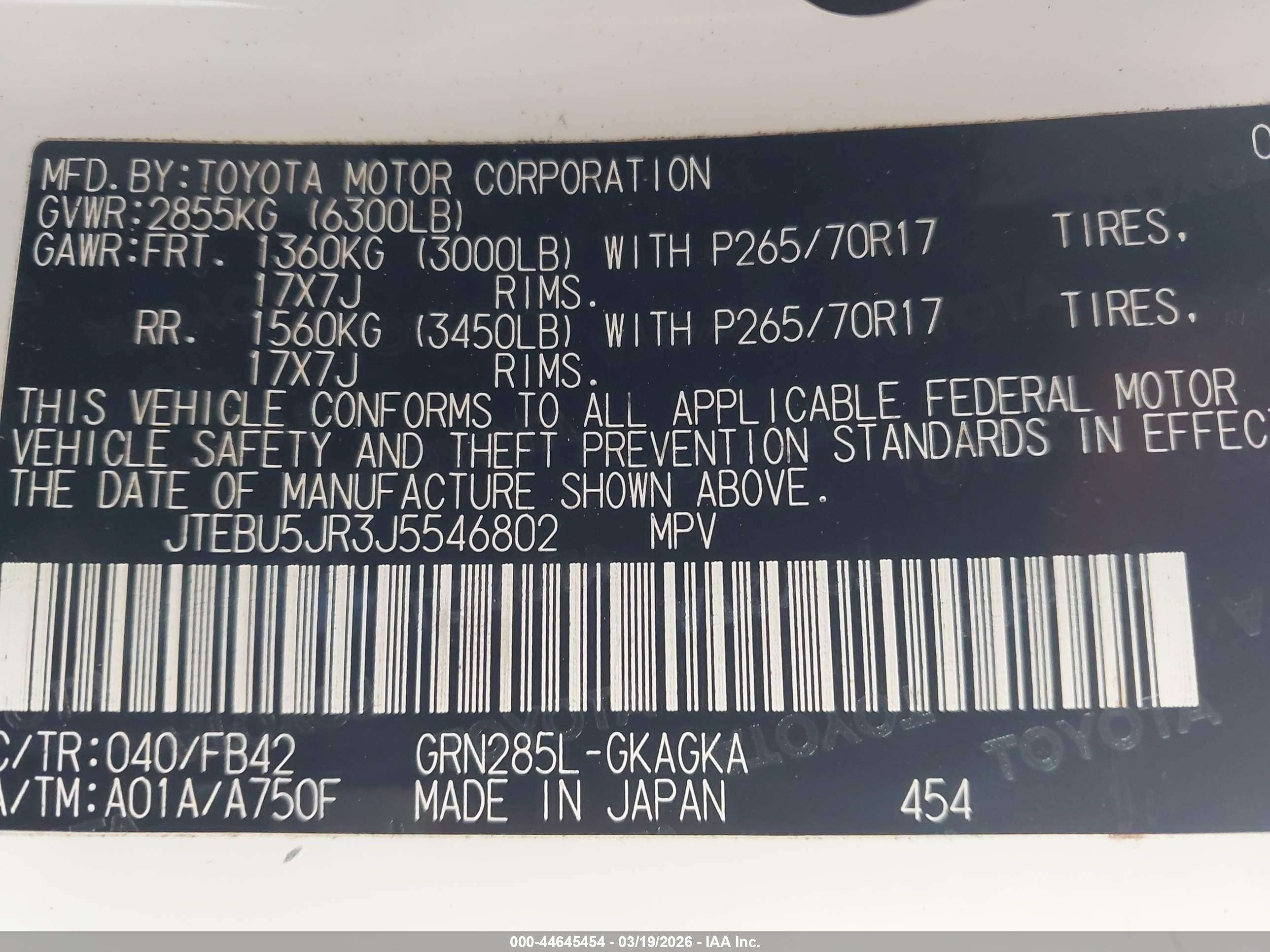 TOYOTA 4RUNNER image 9