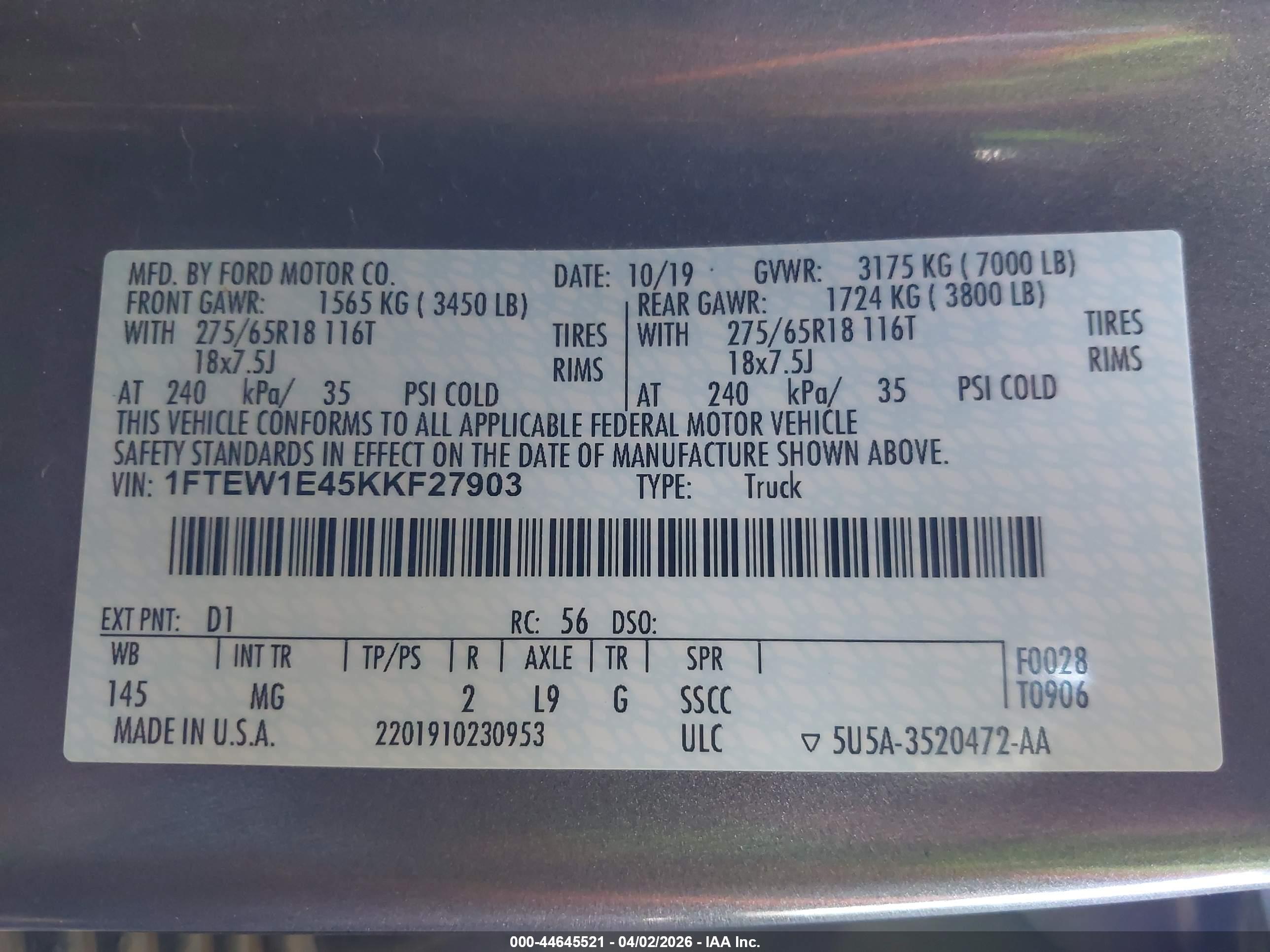 FORD F-150 image 9
