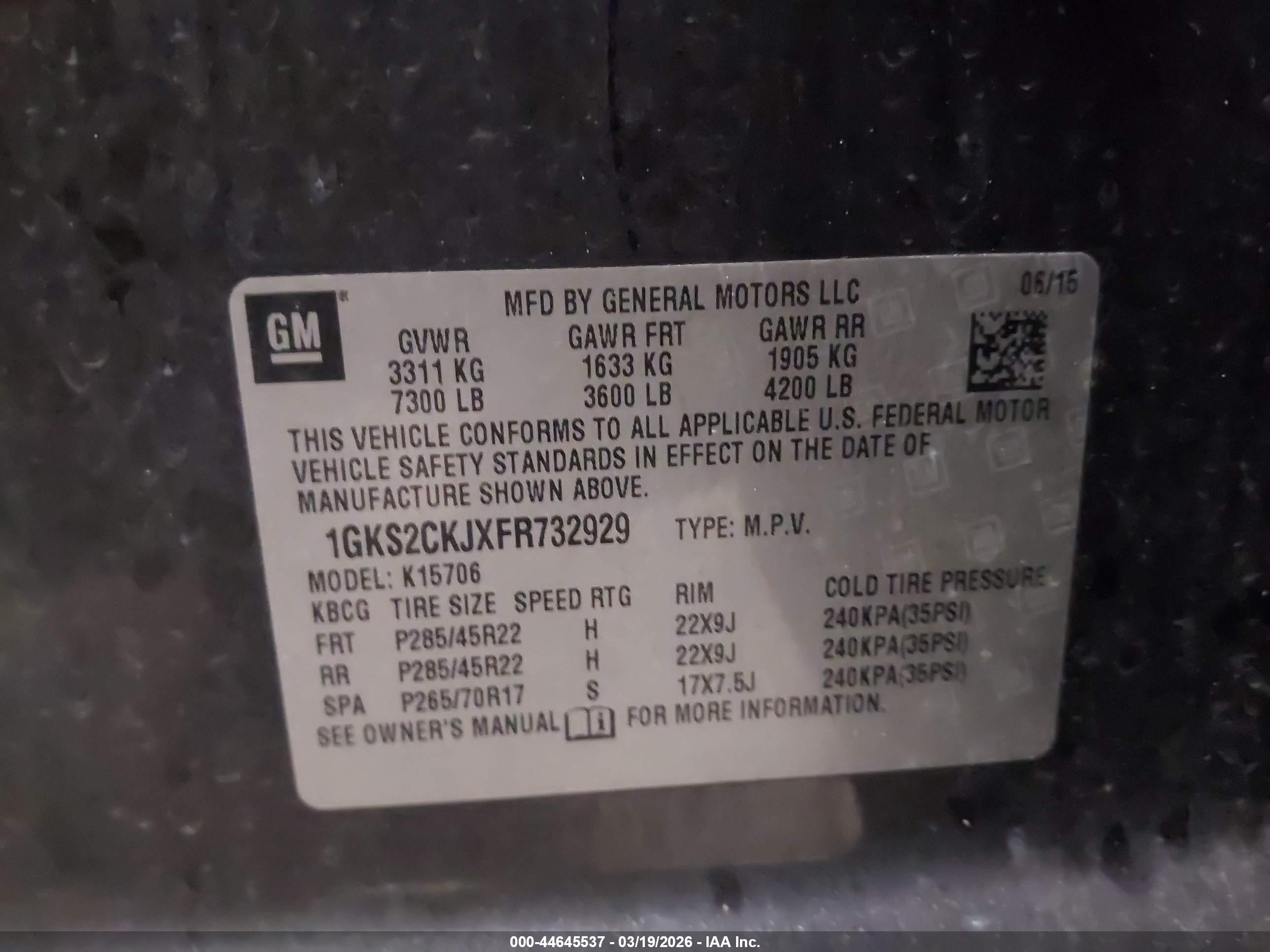 GMC YUKON image 9