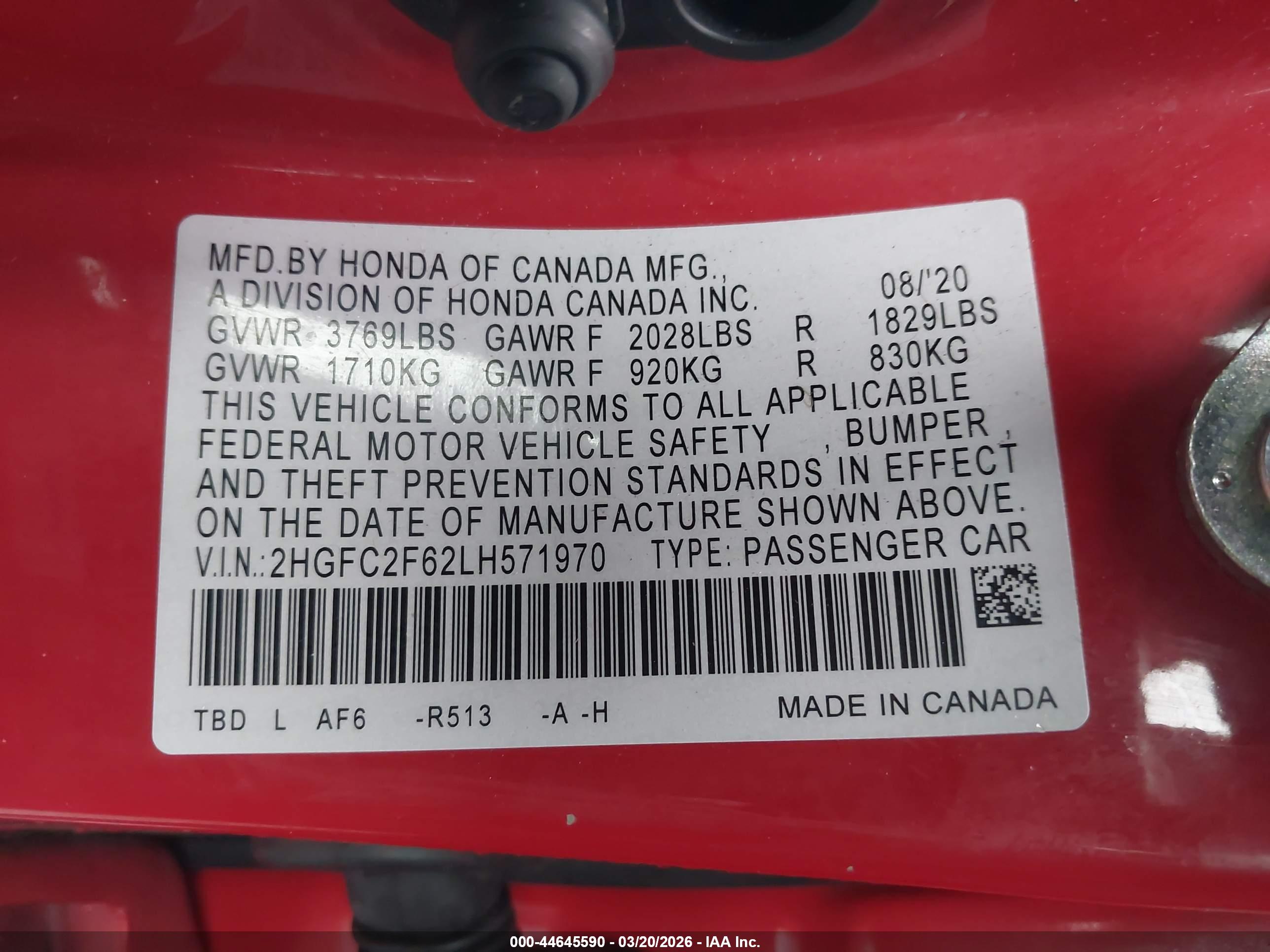 HONDA CIVIC image 9