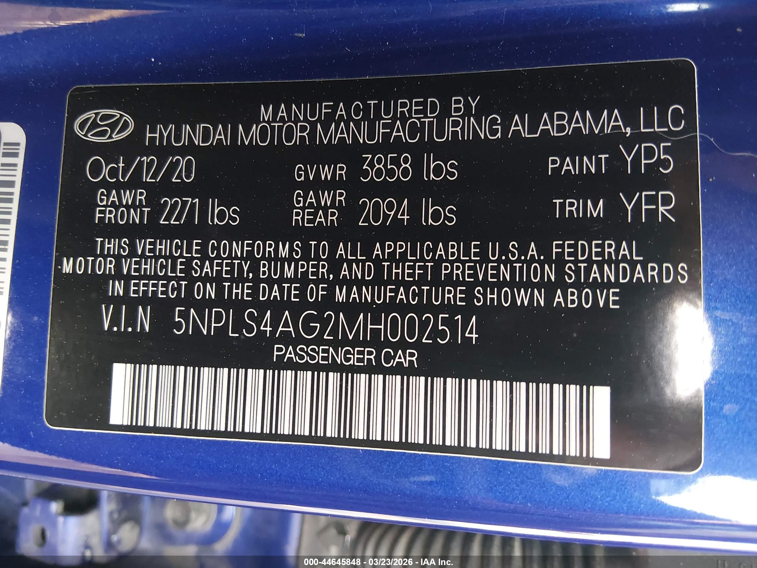HYUNDAI ELANTRA image 9