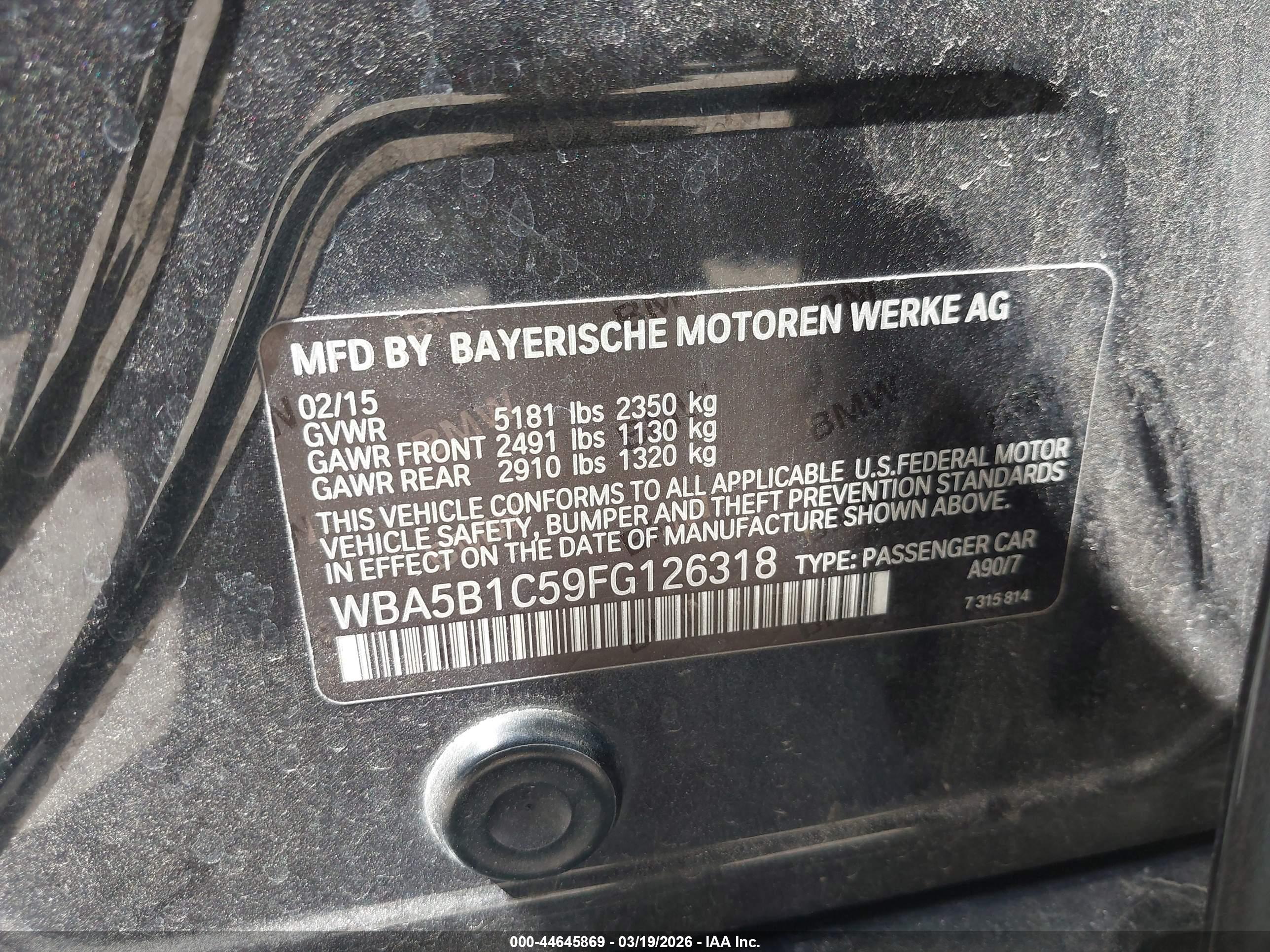 BMW 535I image 9
