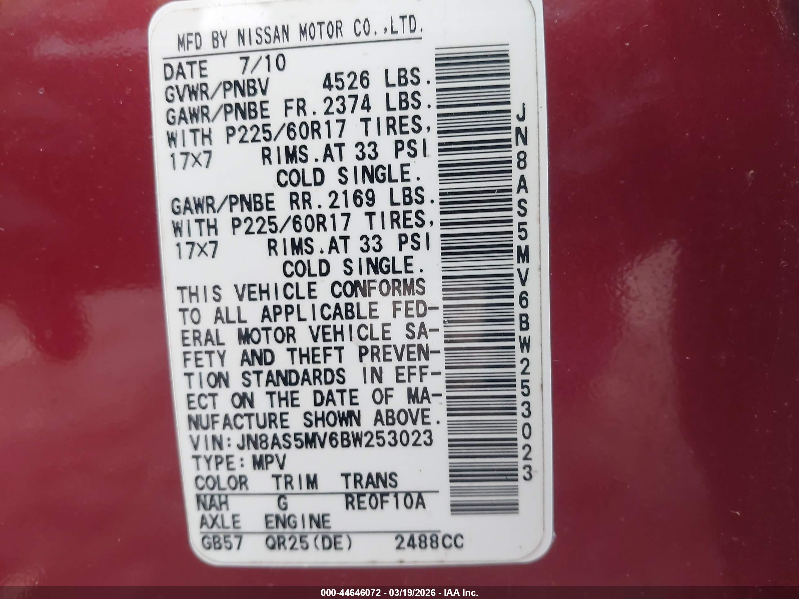 NISSAN ROGUE image 9