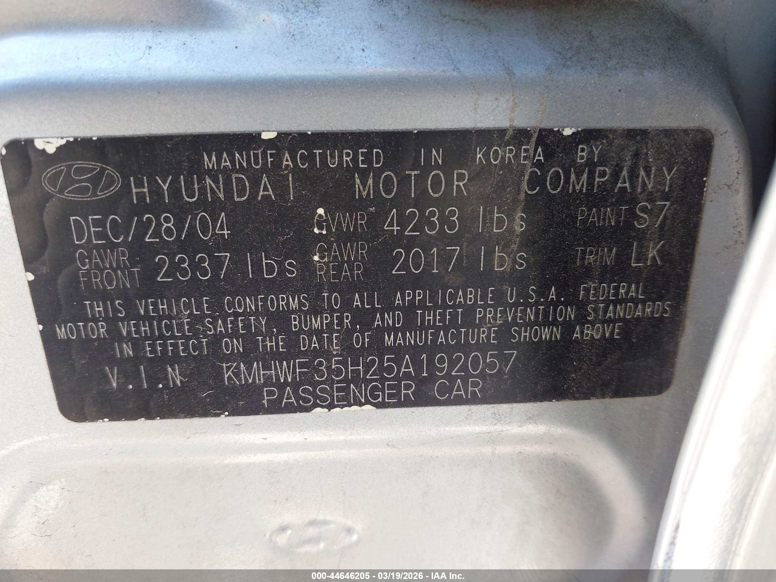 HYUNDAI SONATA image 9