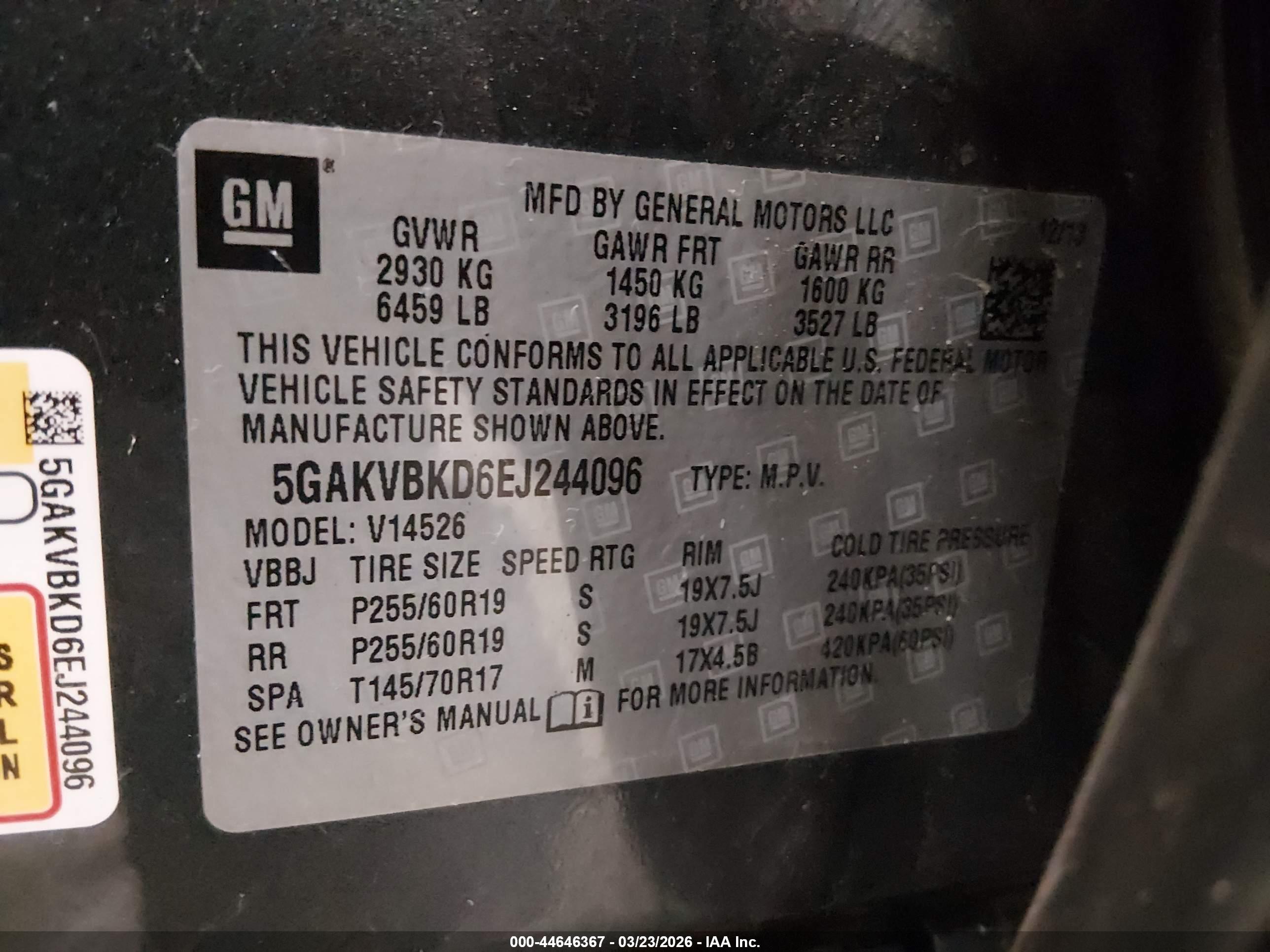 BUICK ENCLAVE image 9
