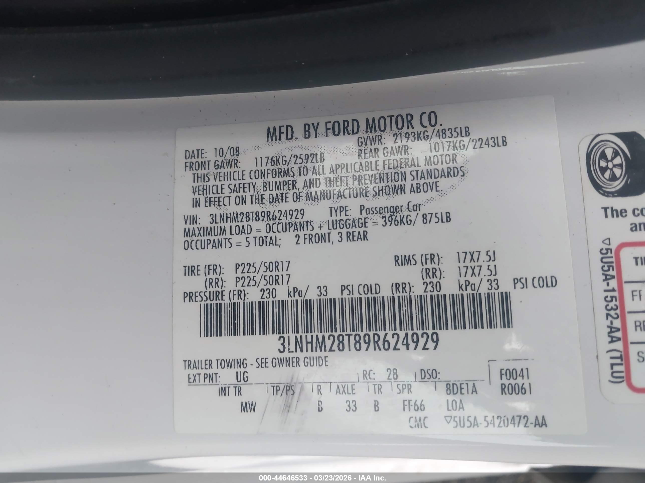 LINCOLN MKZ image 9
