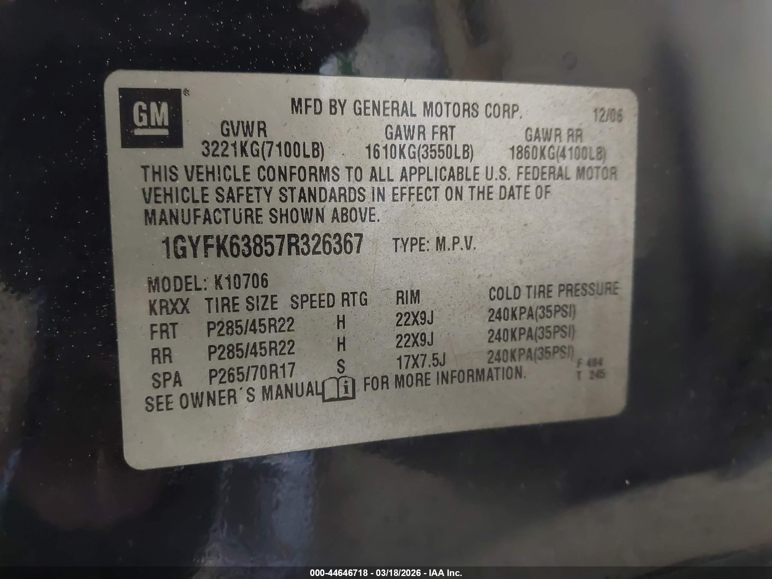 CADILLAC ESCALADE image 9