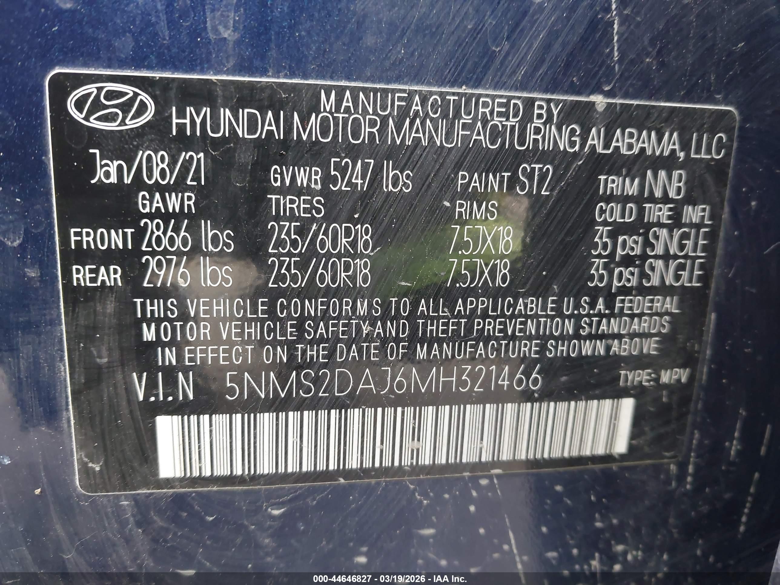 HYUNDAI SANTA image 9
