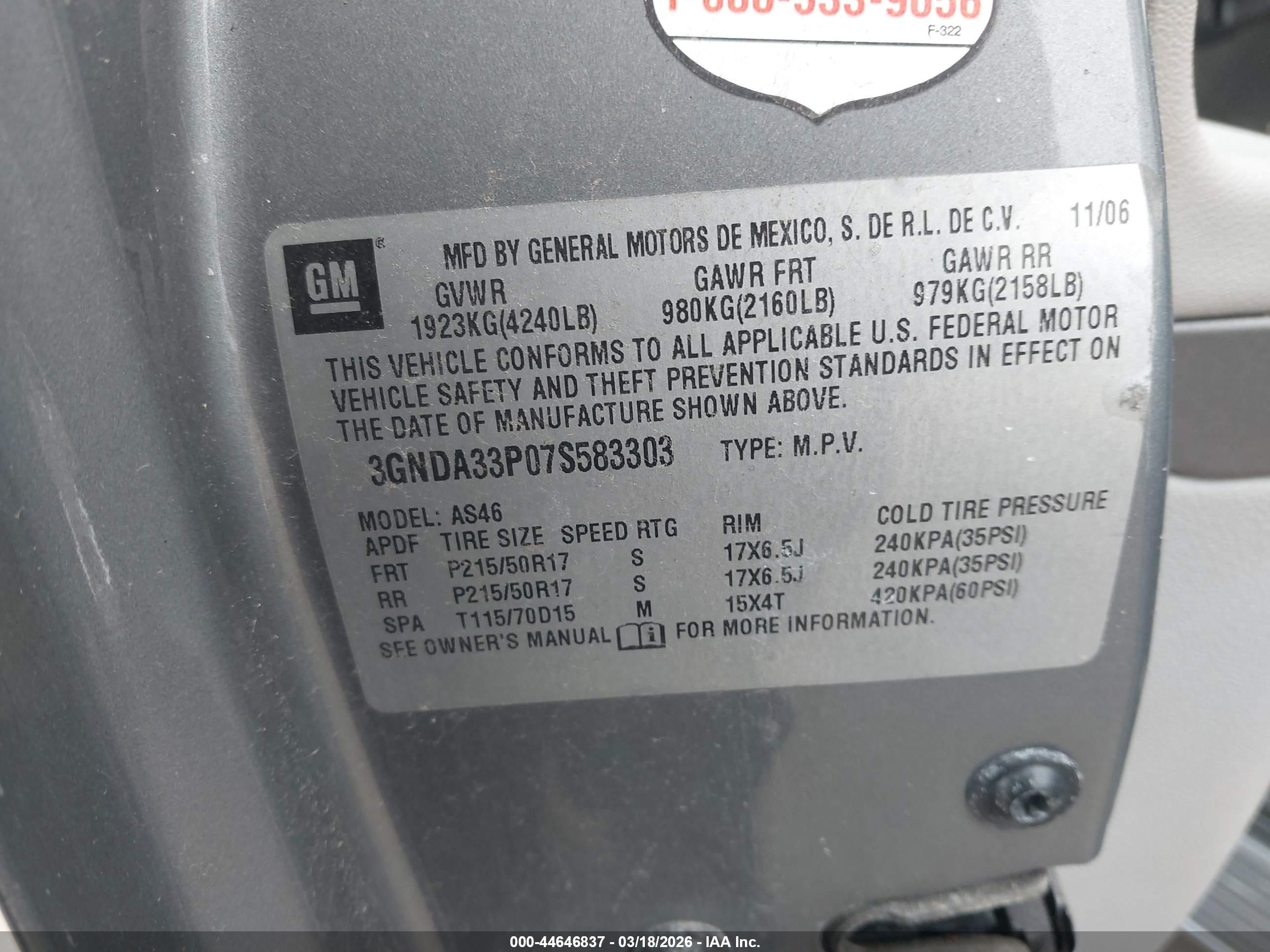 CHEVROLET HHR image 9