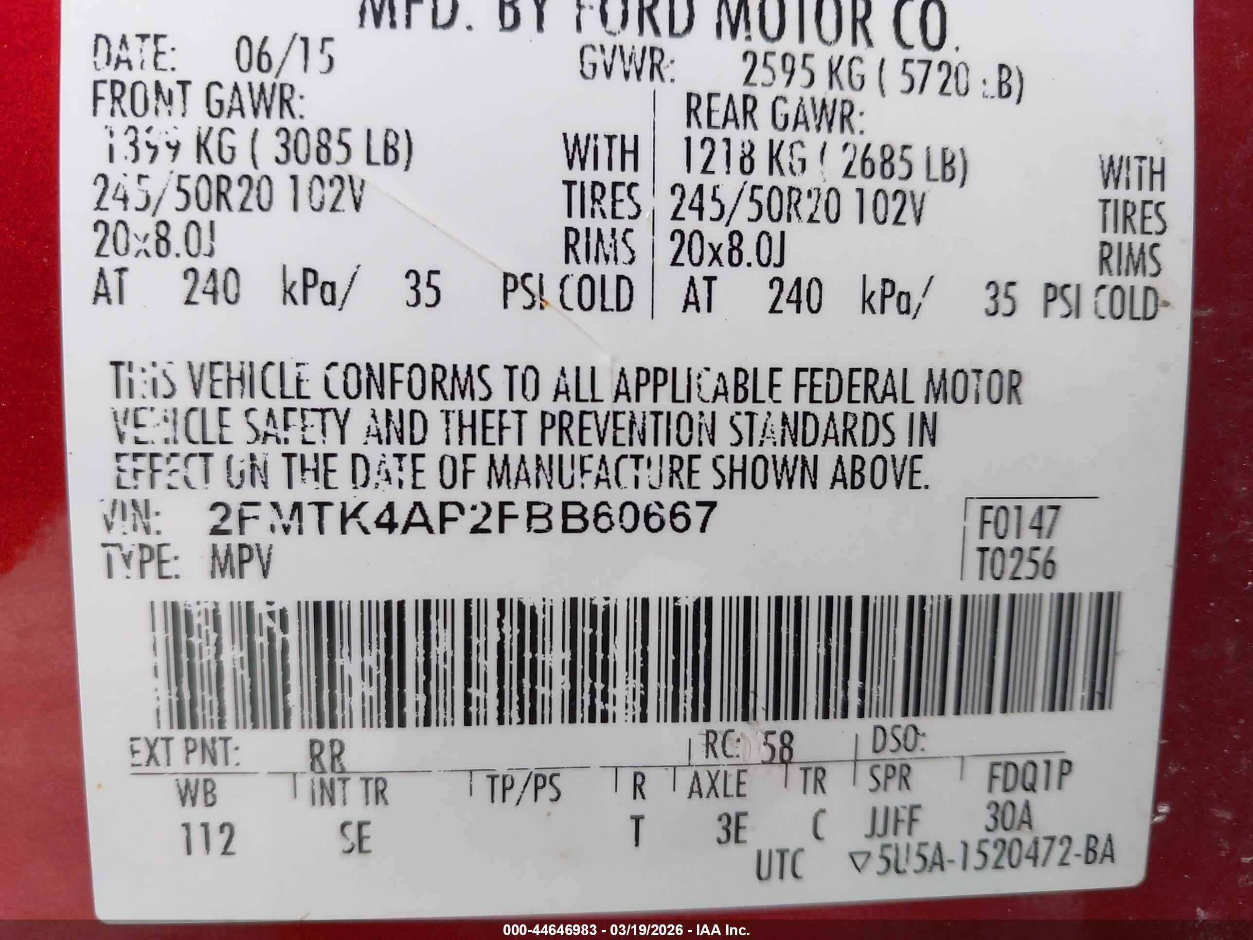 FORD EDGE image 9