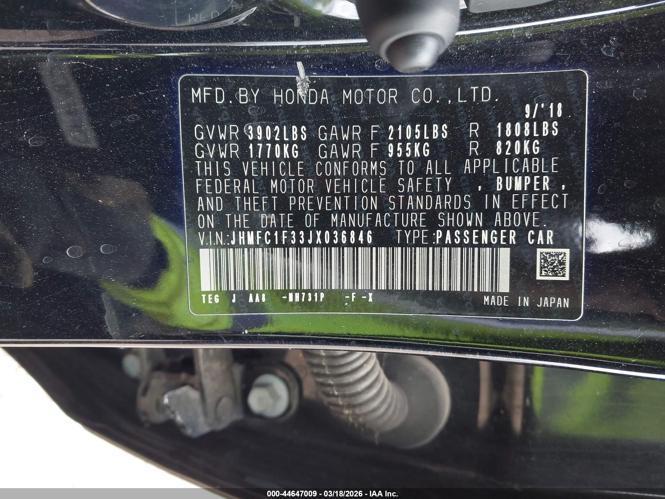 HONDA CIVIC image 9
