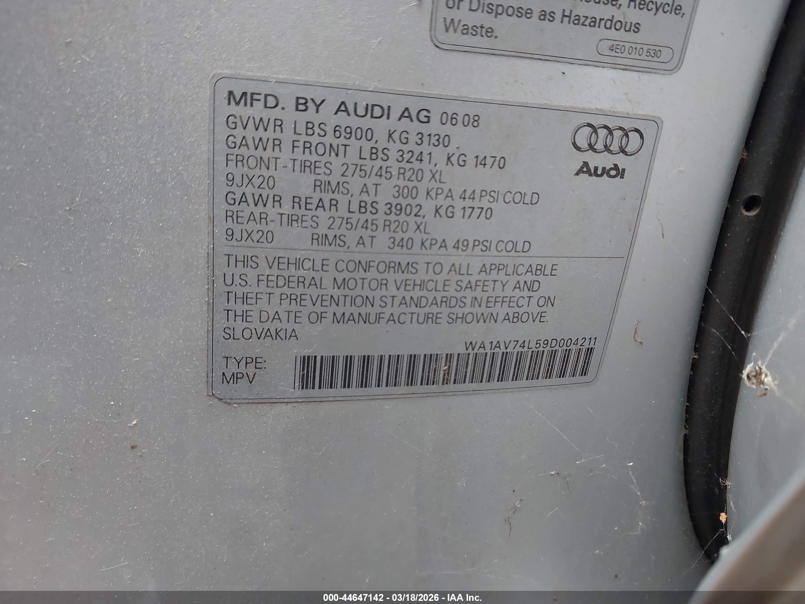 AUDI Q7 image 9