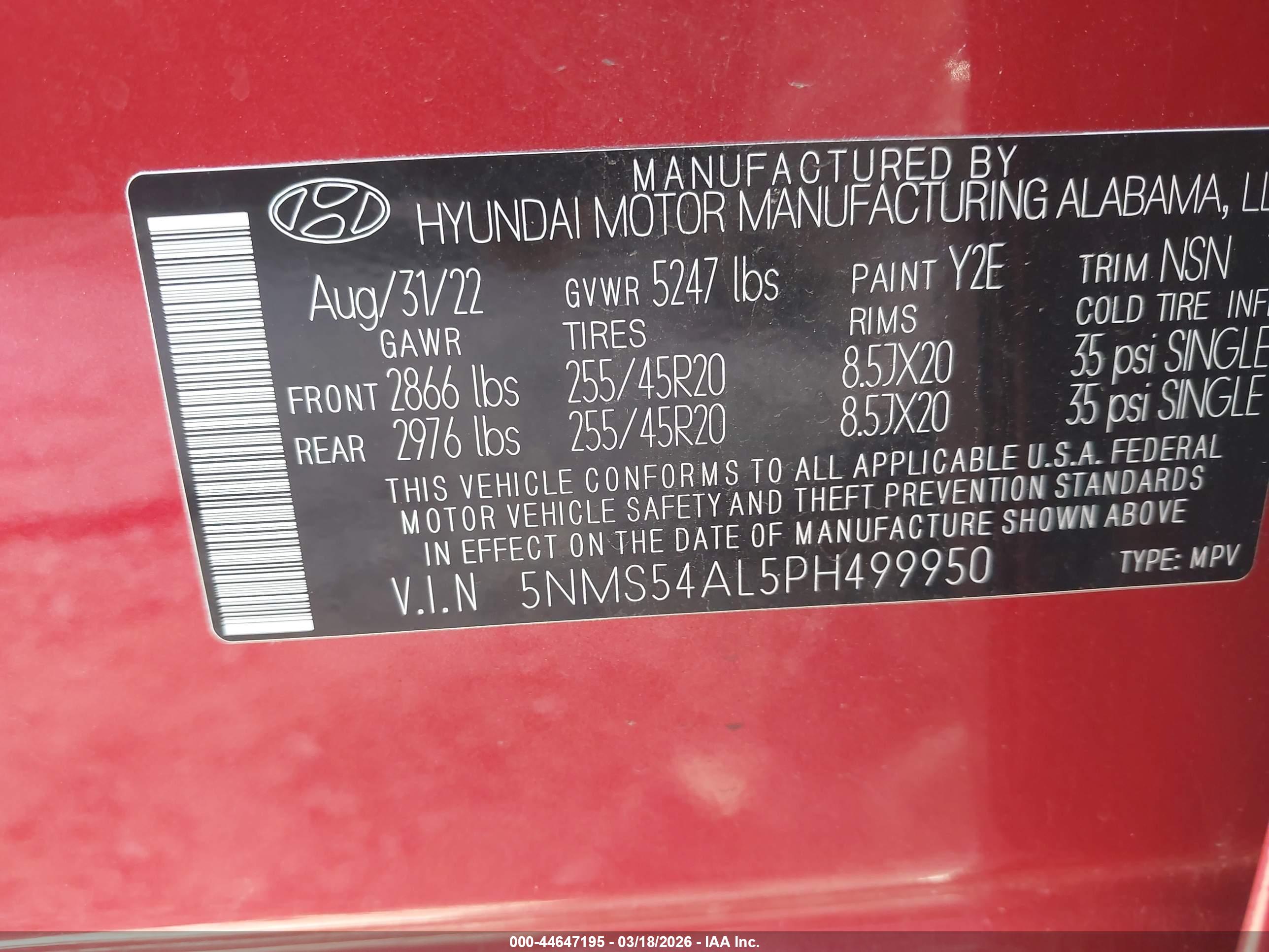 HYUNDAI SANTA image 9