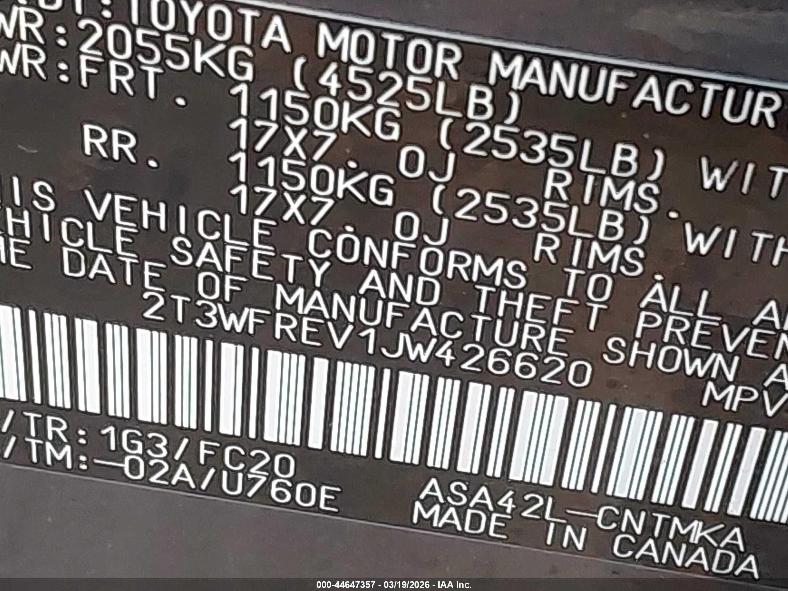 TOYOTA RAV4 image 9