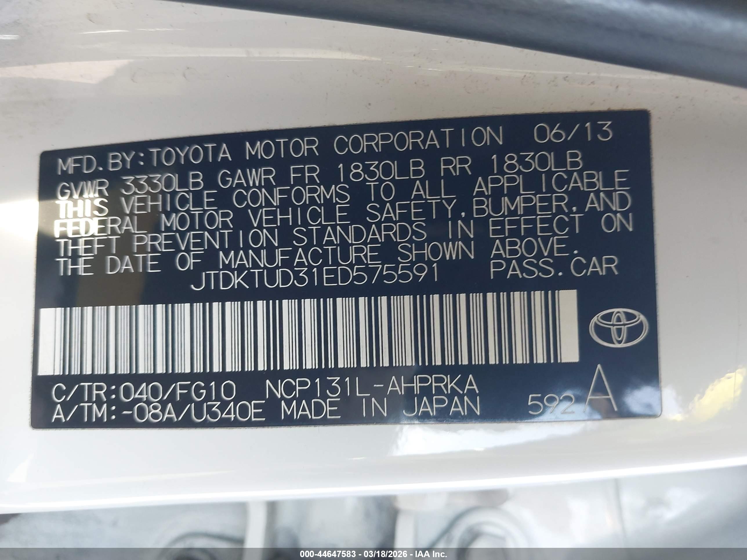 TOYOTA YARIS image 9