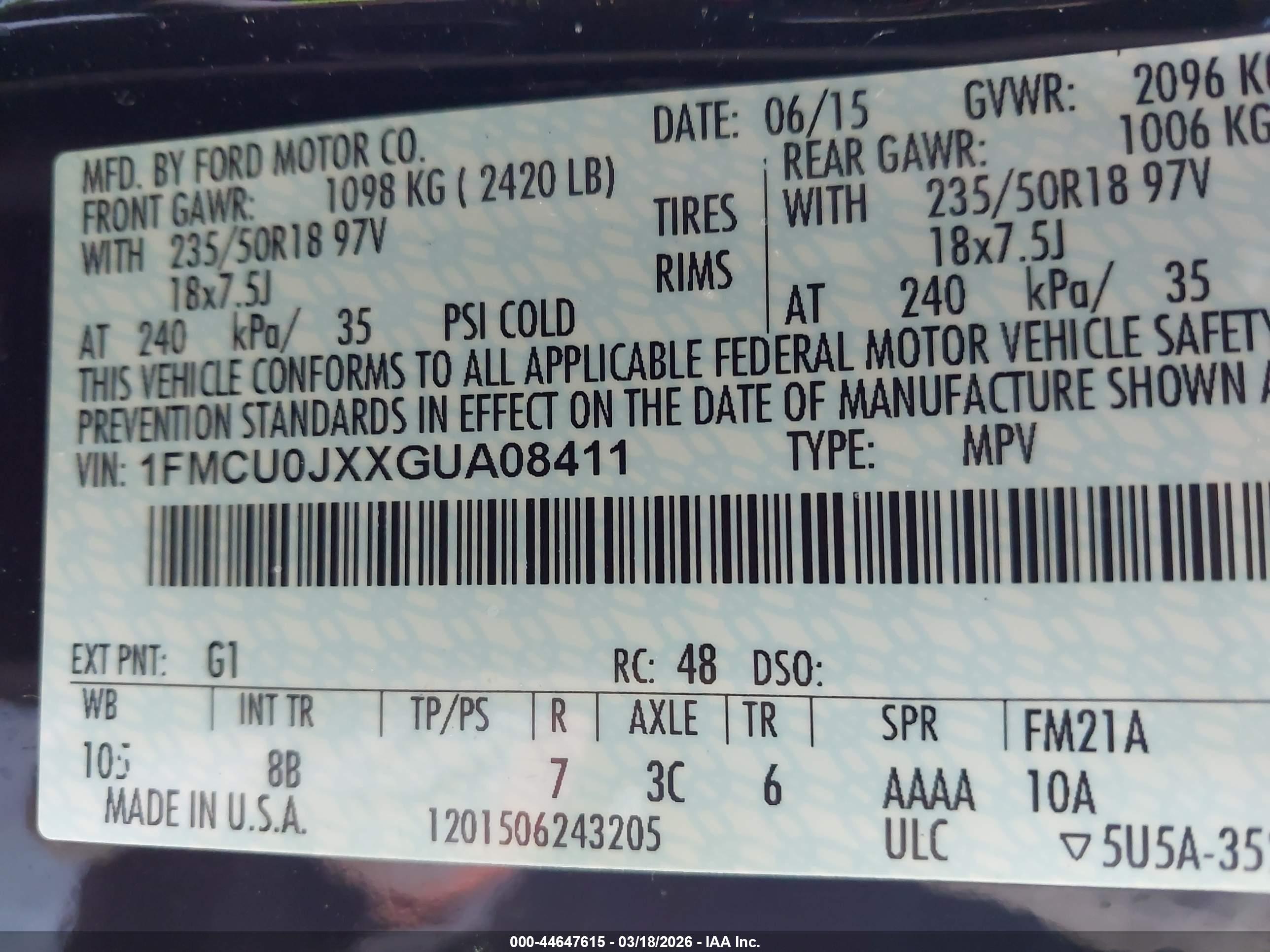 FORD ESCAPE image 9