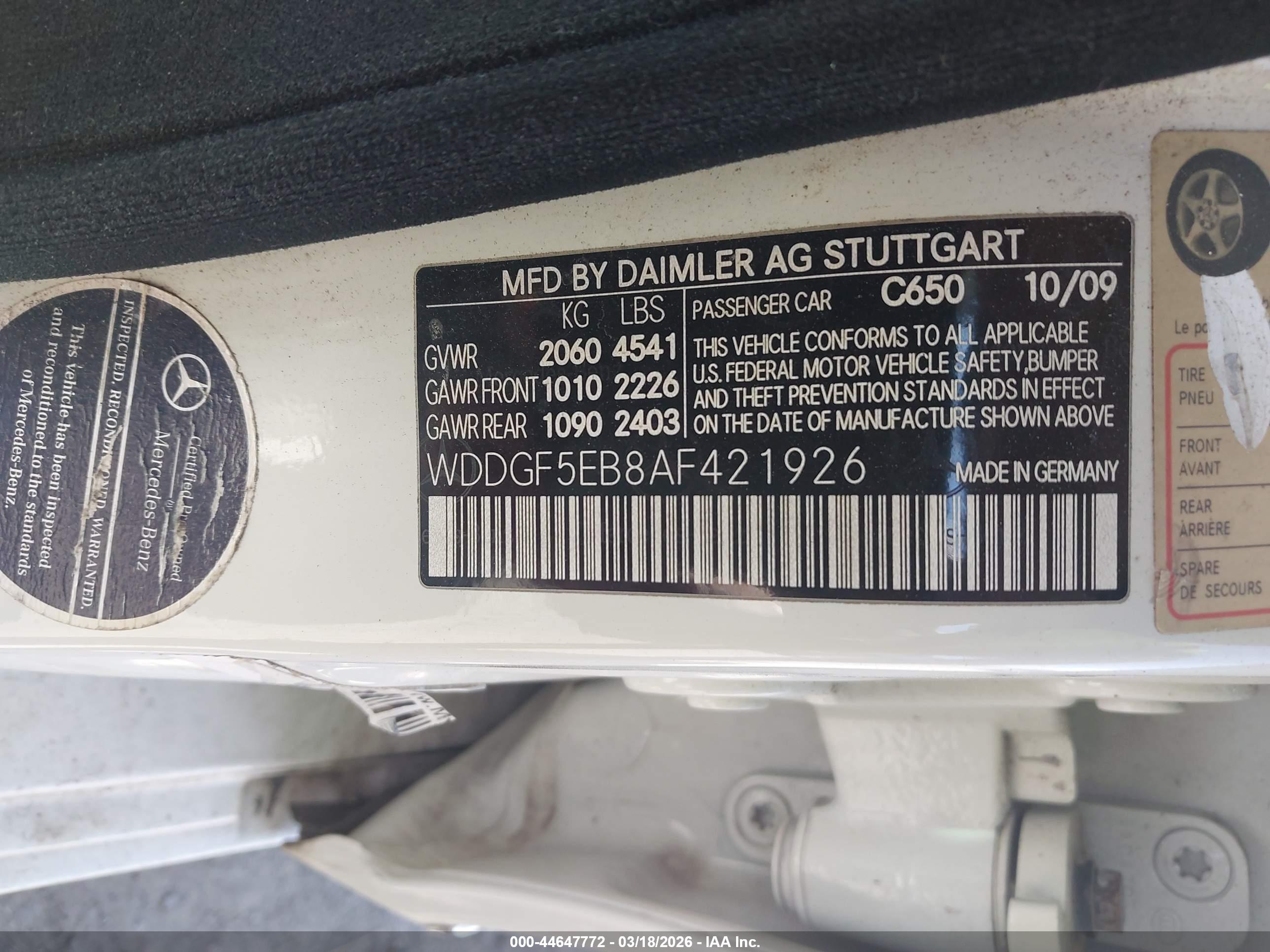 MERCEDES-BENZ C image 9