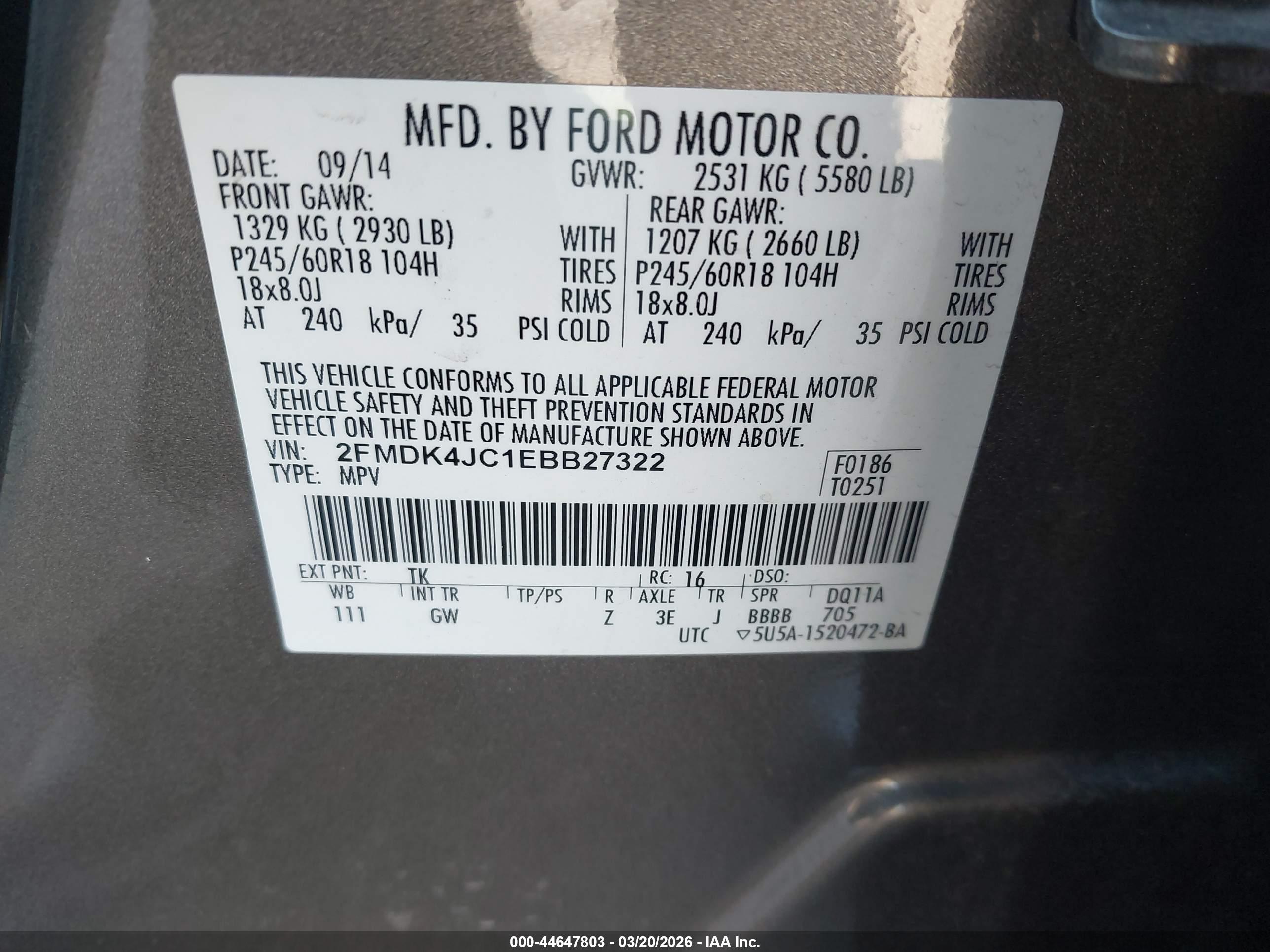 FORD EDGE image 9