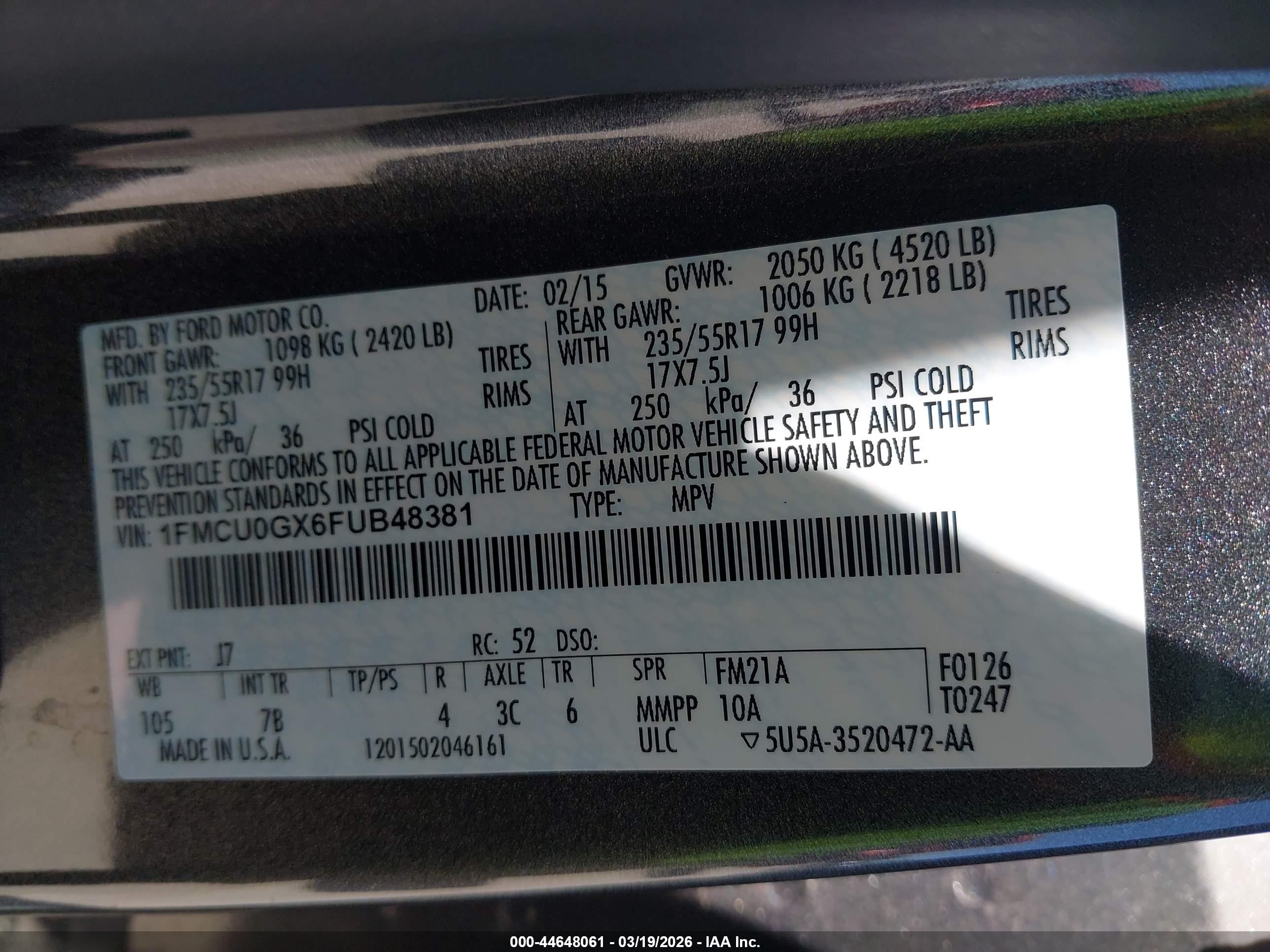 FORD ESCAPE image 9