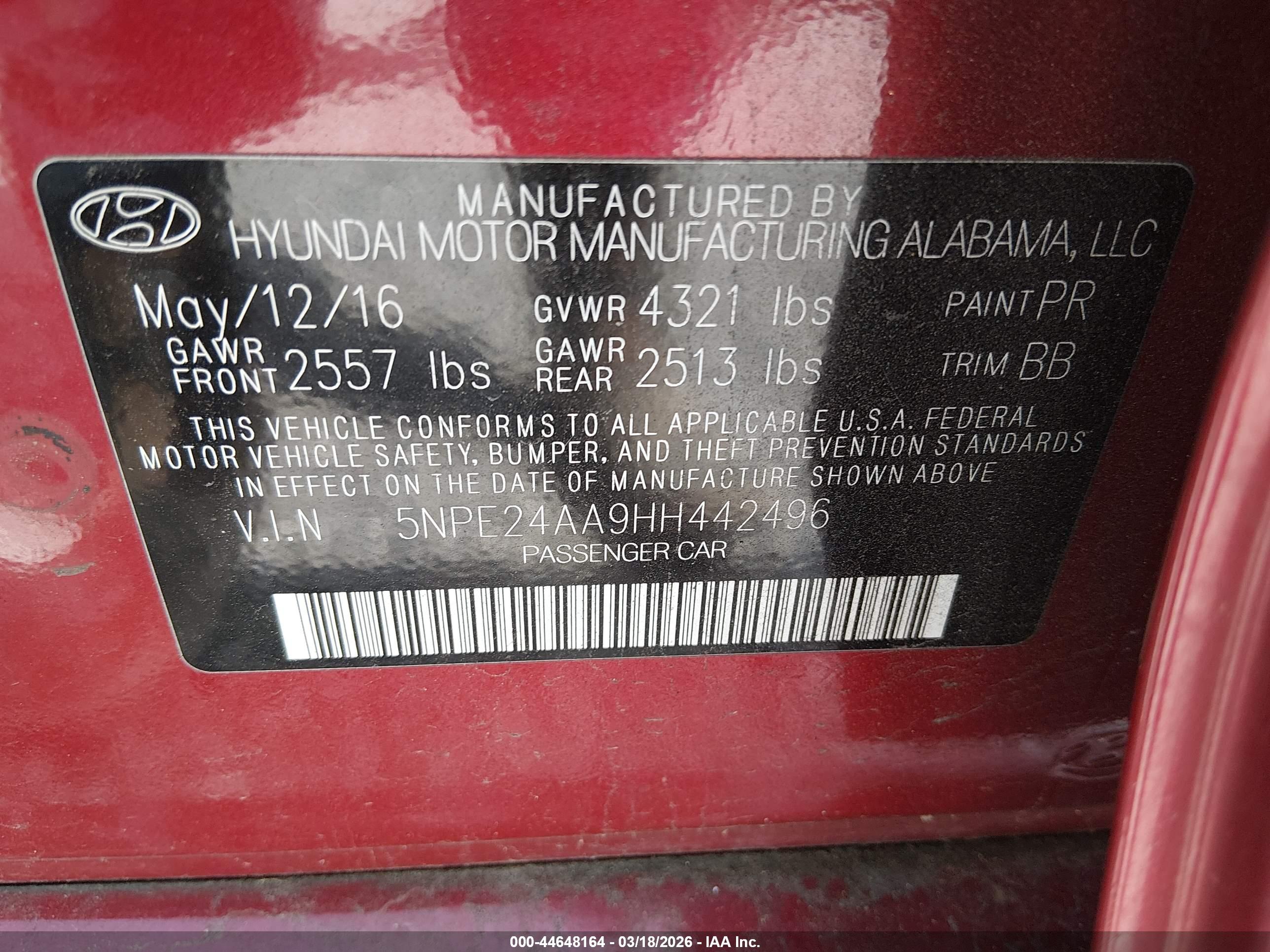 HYUNDAI SONATA image 9