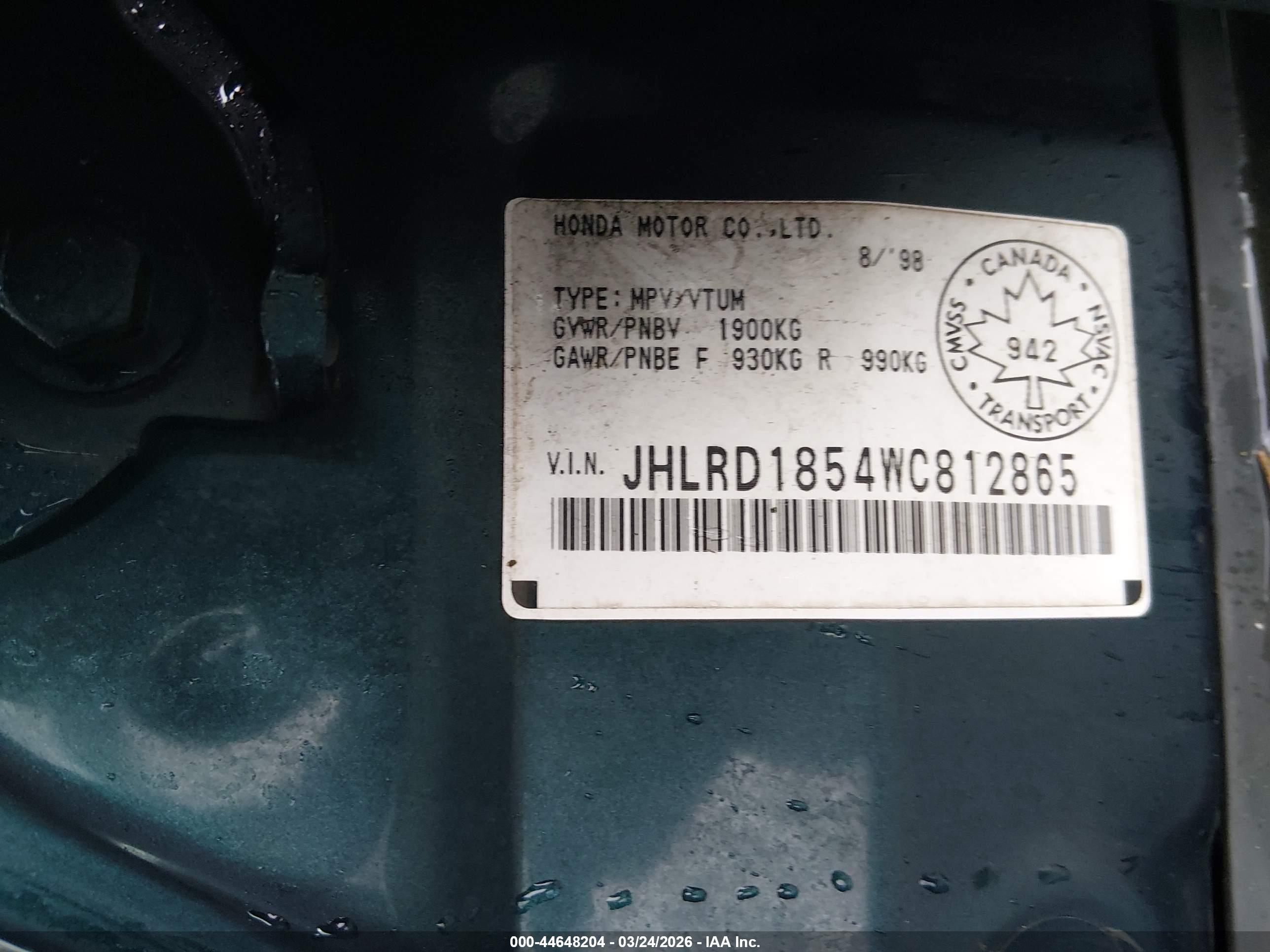 HONDA CR-V image 9
