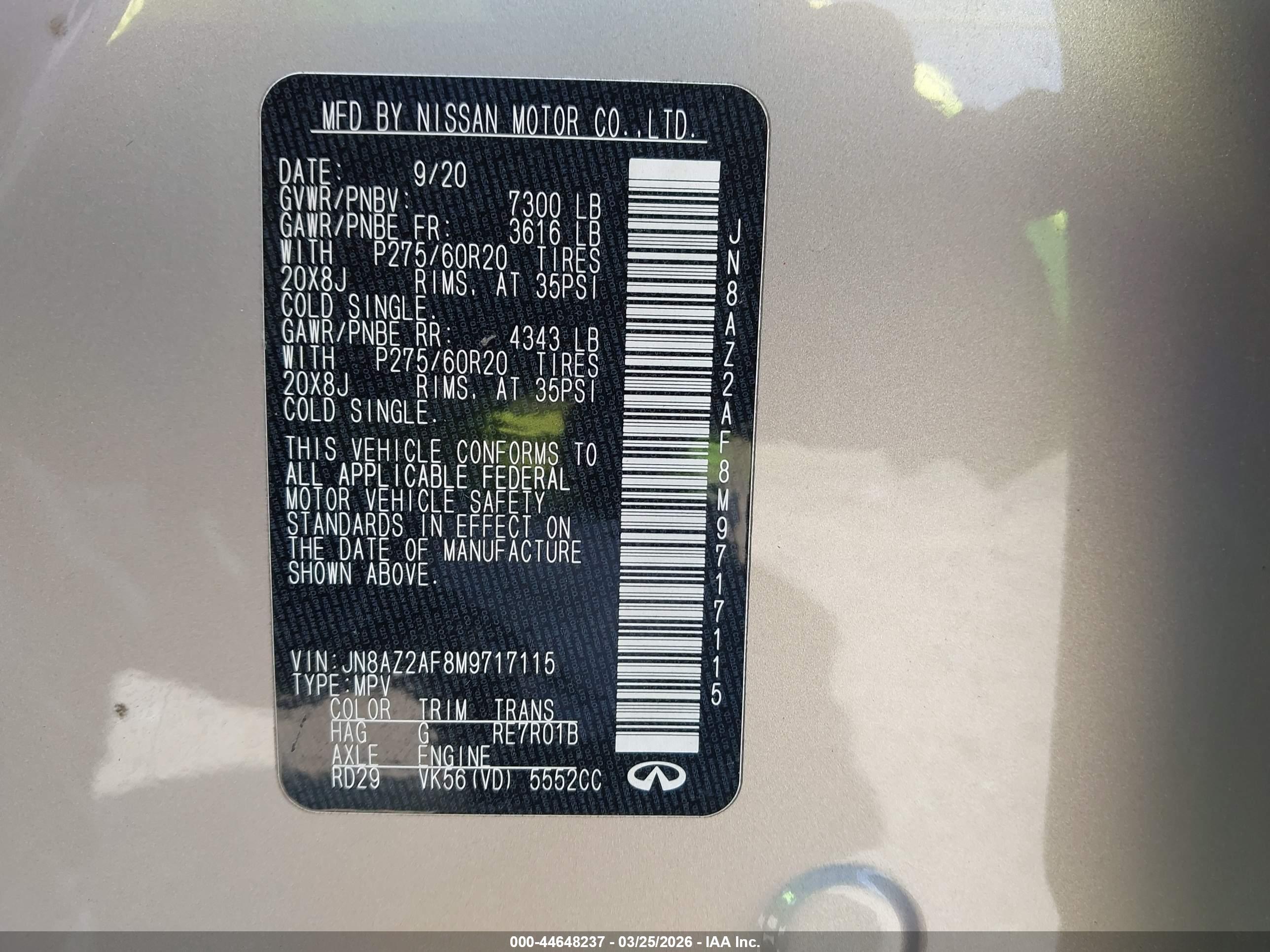 INFINITI QX80 image 9