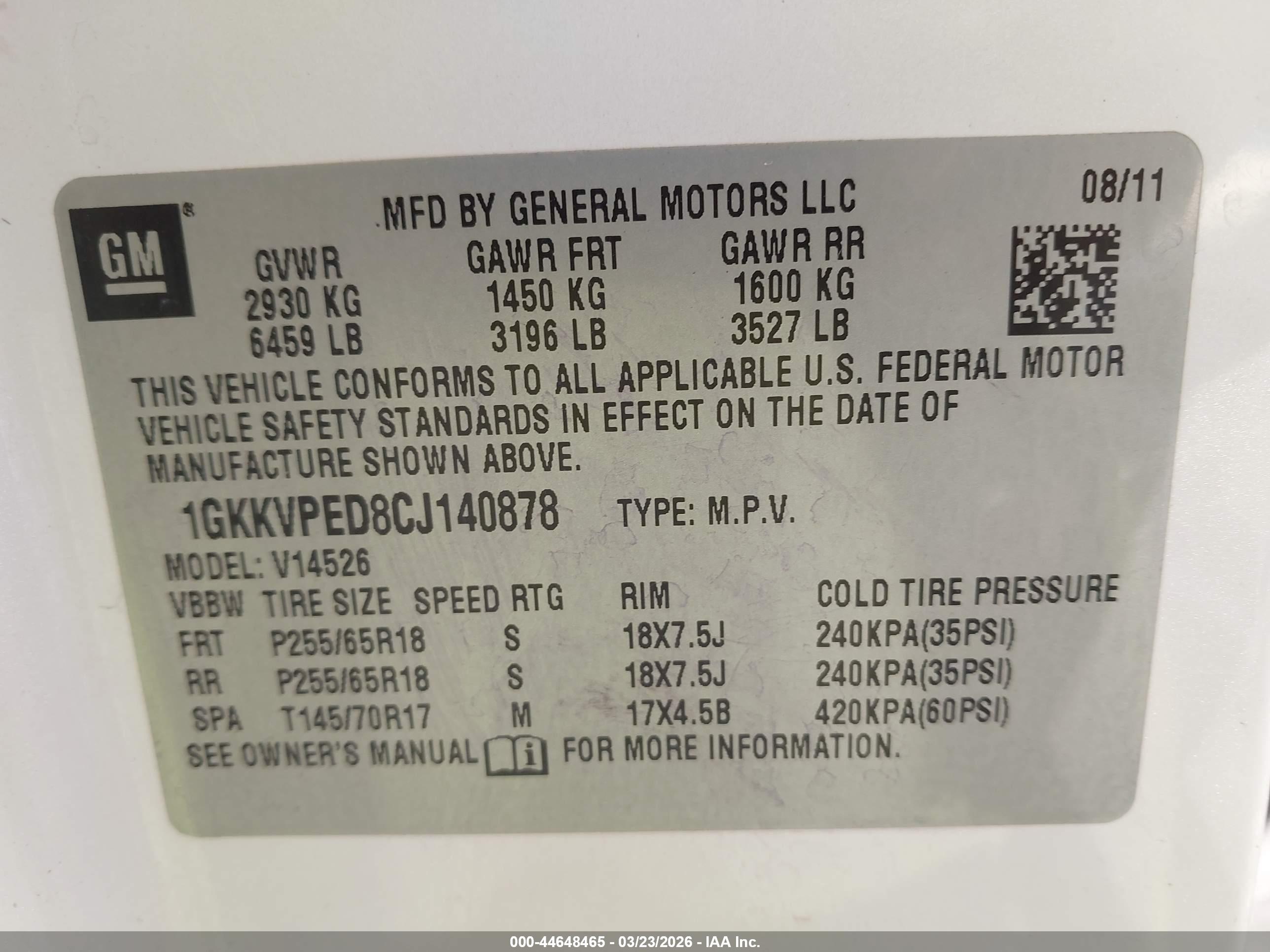 GMC ACADIA image 9