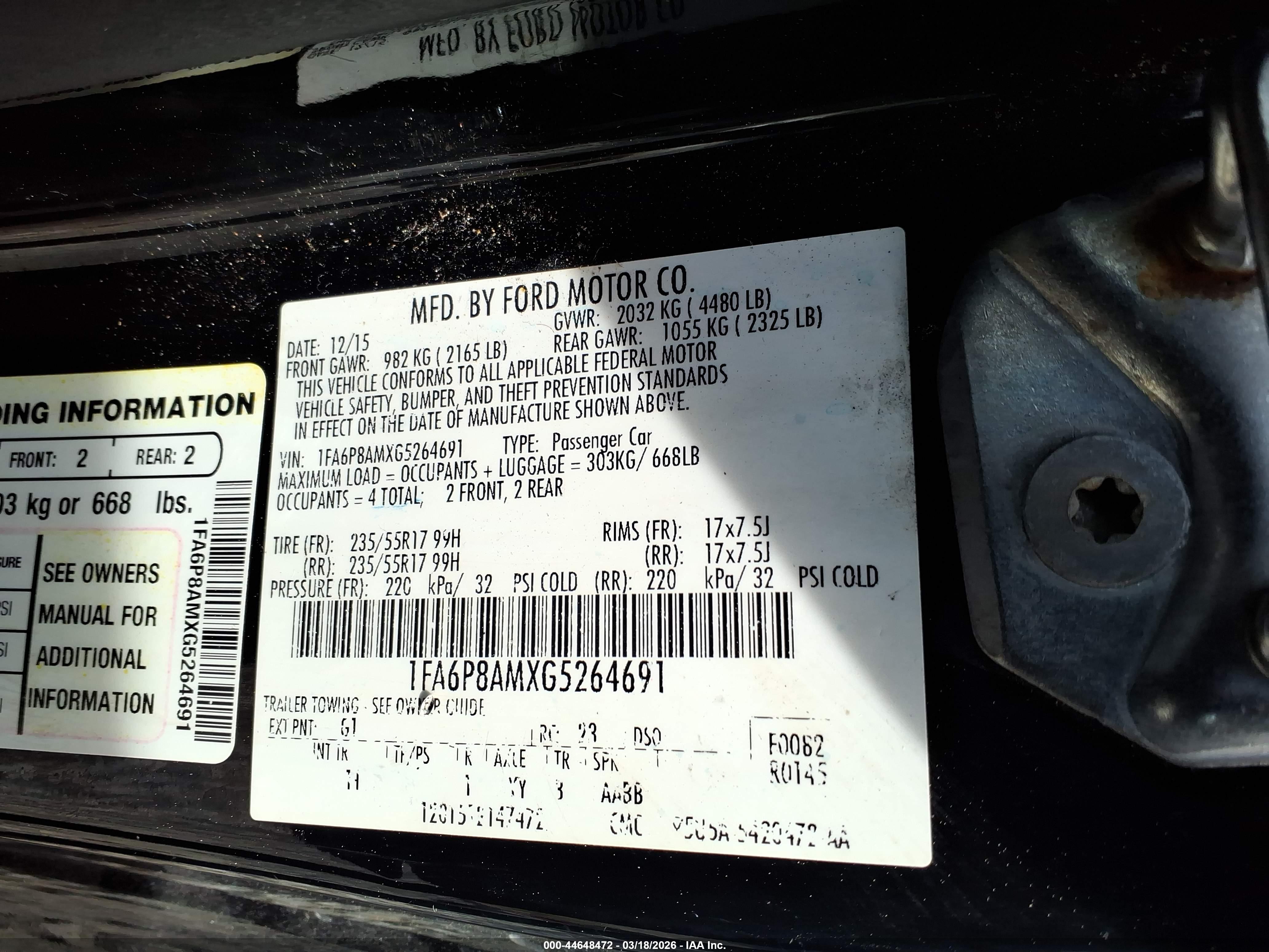 FORD MUSTANG image 9