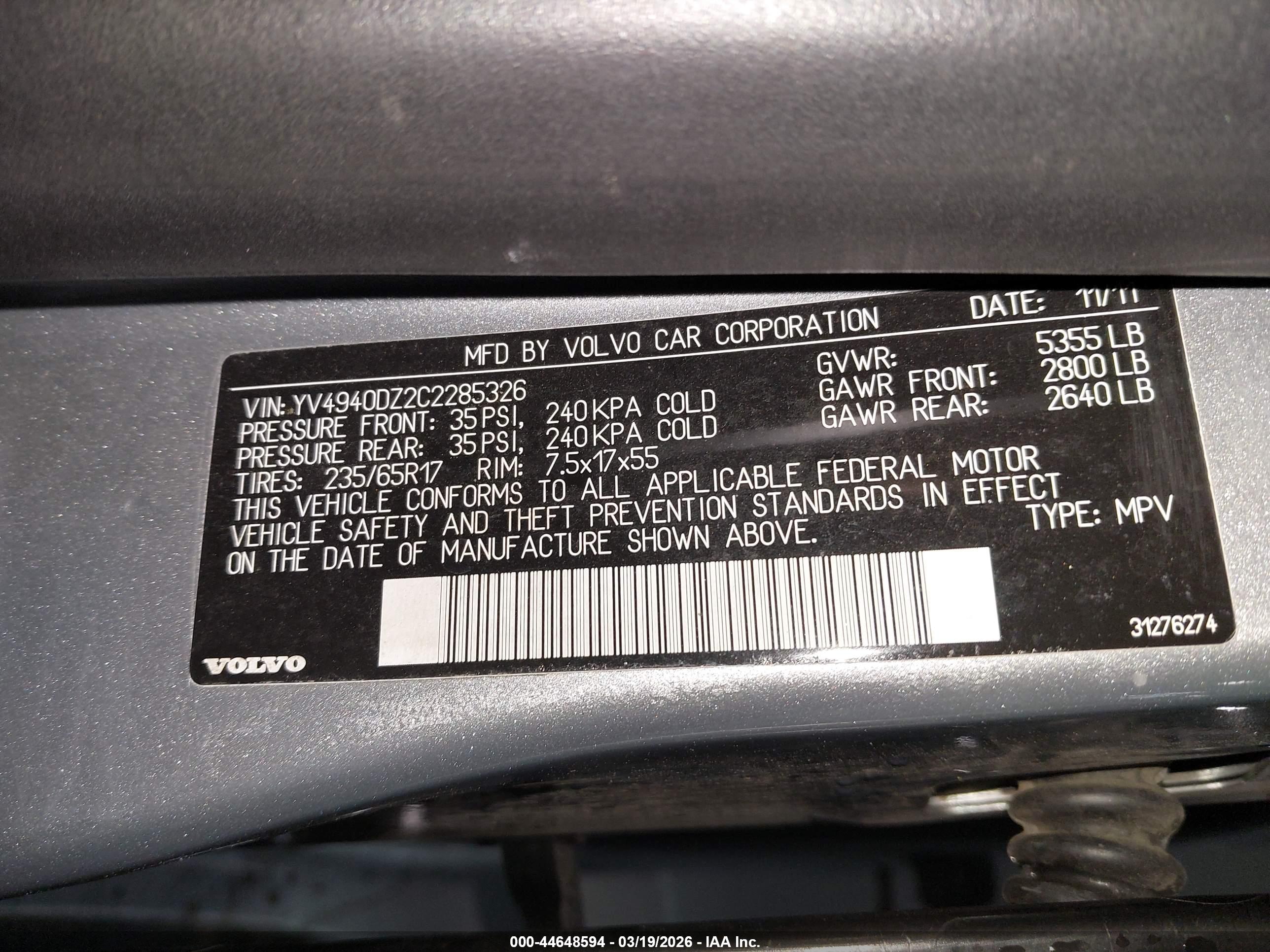 VOLVO XC60 image 9