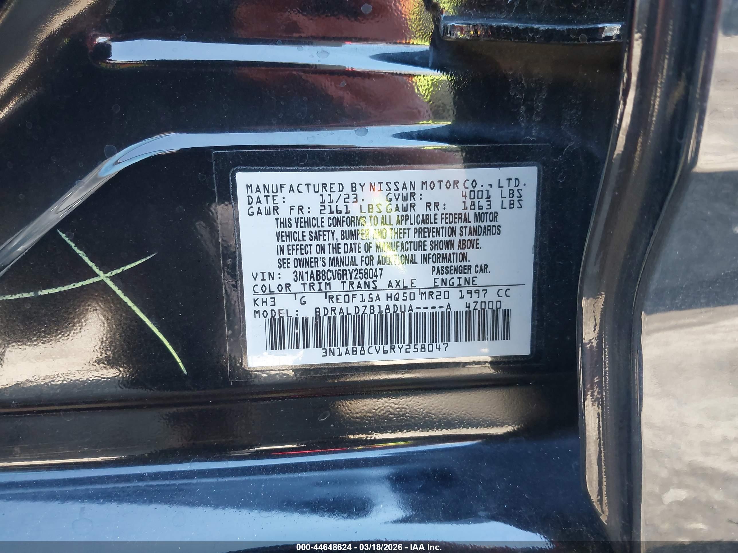 NISSAN SENTRA image 9