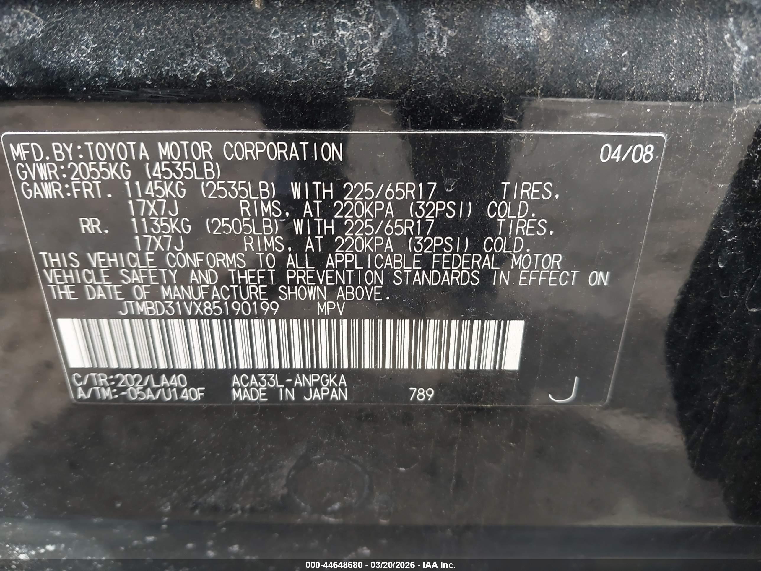 TOYOTA RAV4 image 9