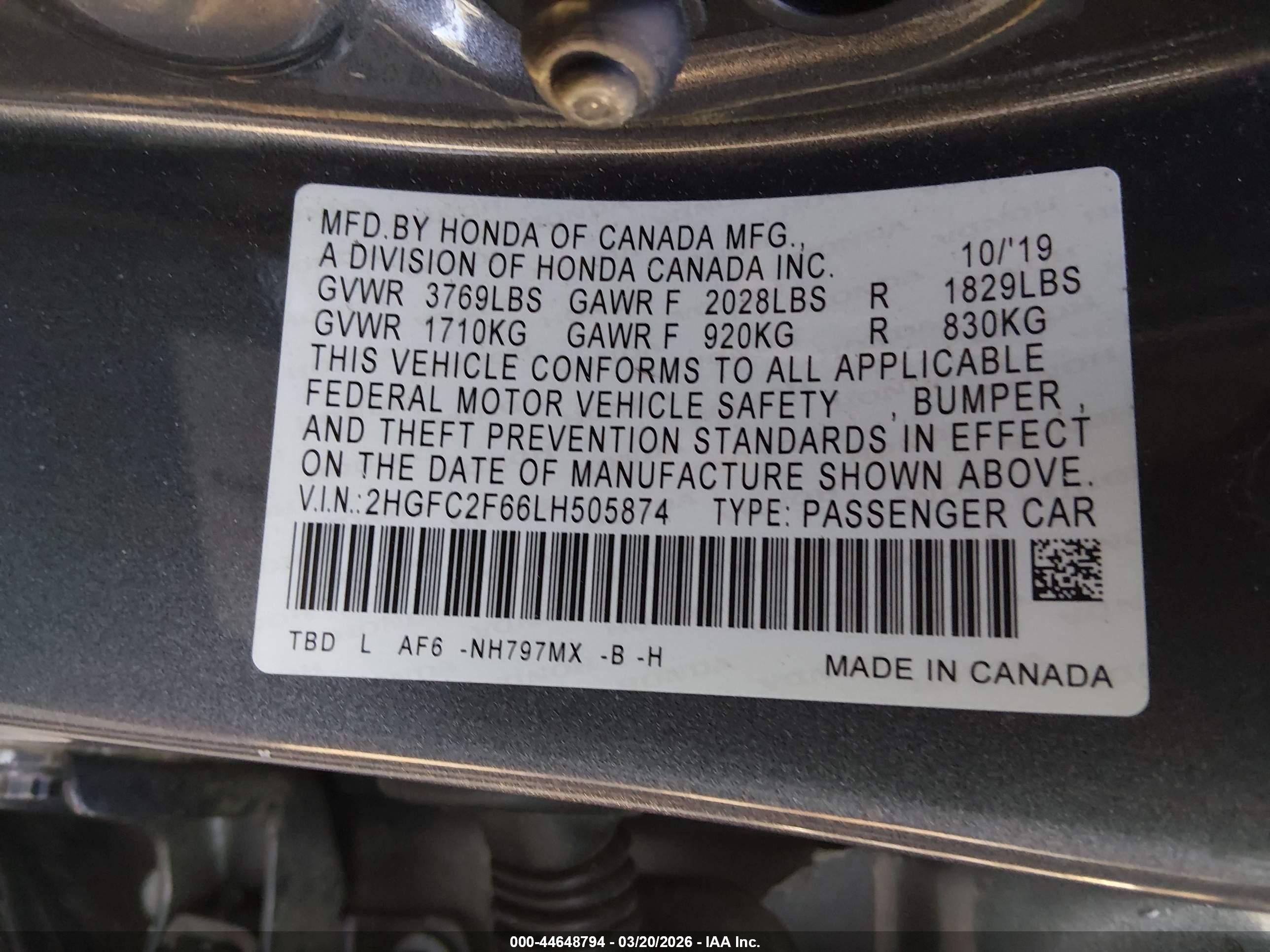 HONDA CIVIC image 9