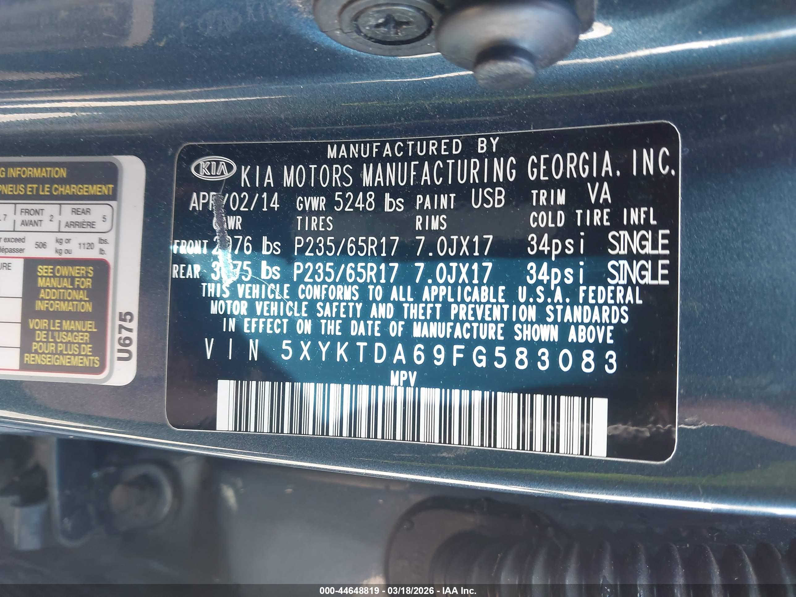 KIA SORENTO image 9