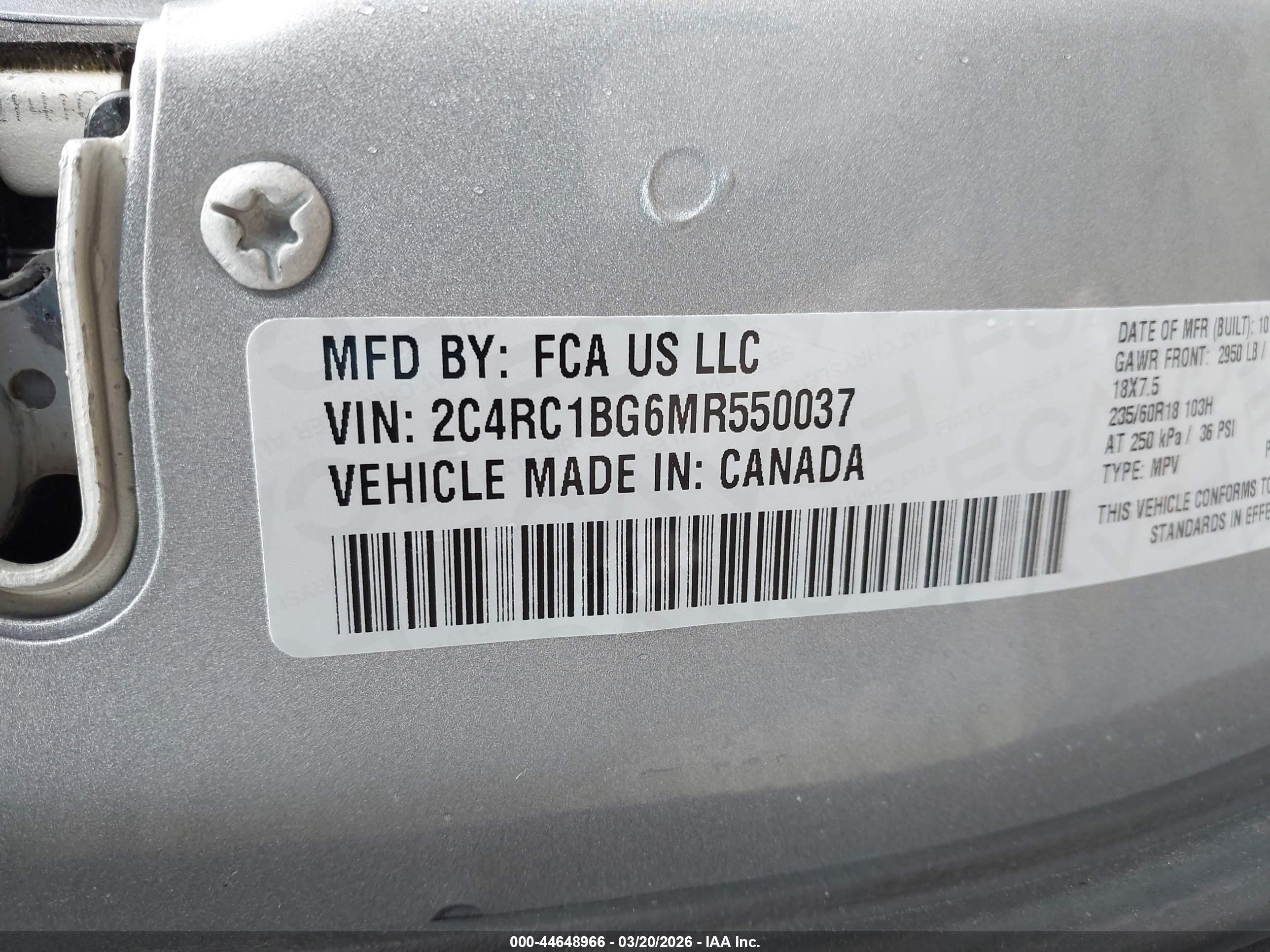 CHRYSLER PACIFICA image 9