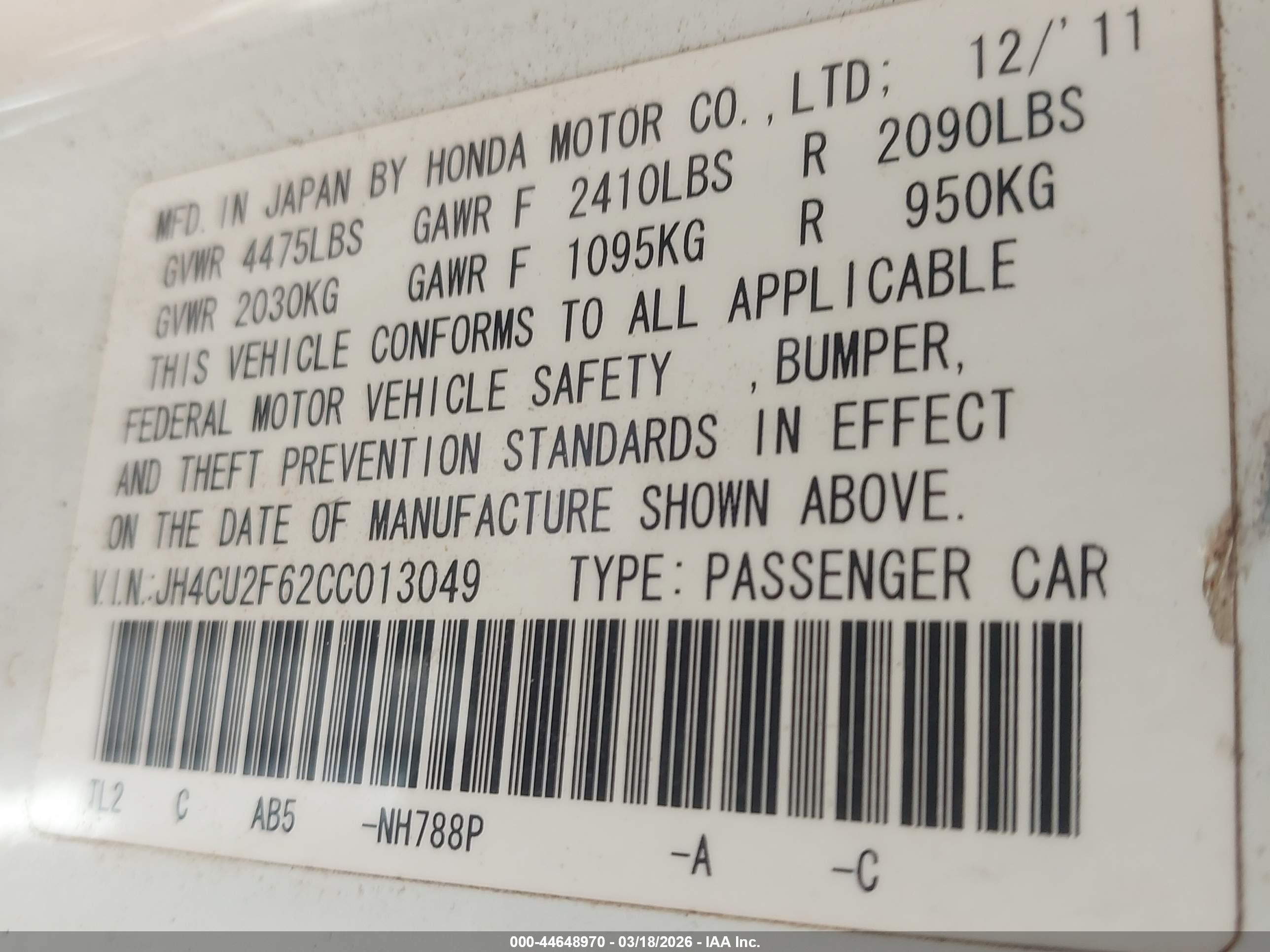 ACURA TSX image 9