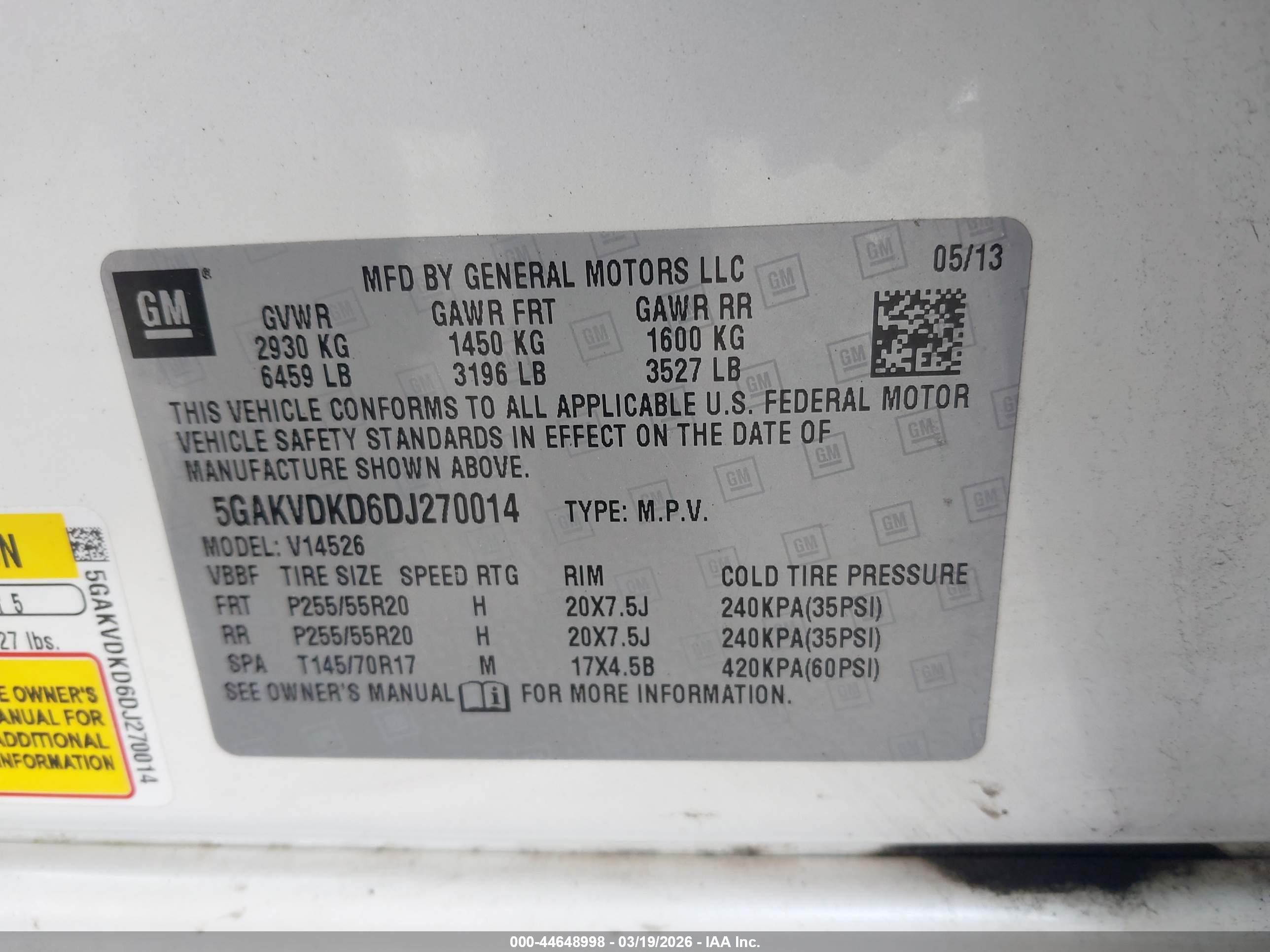 BUICK ENCLAVE image 9