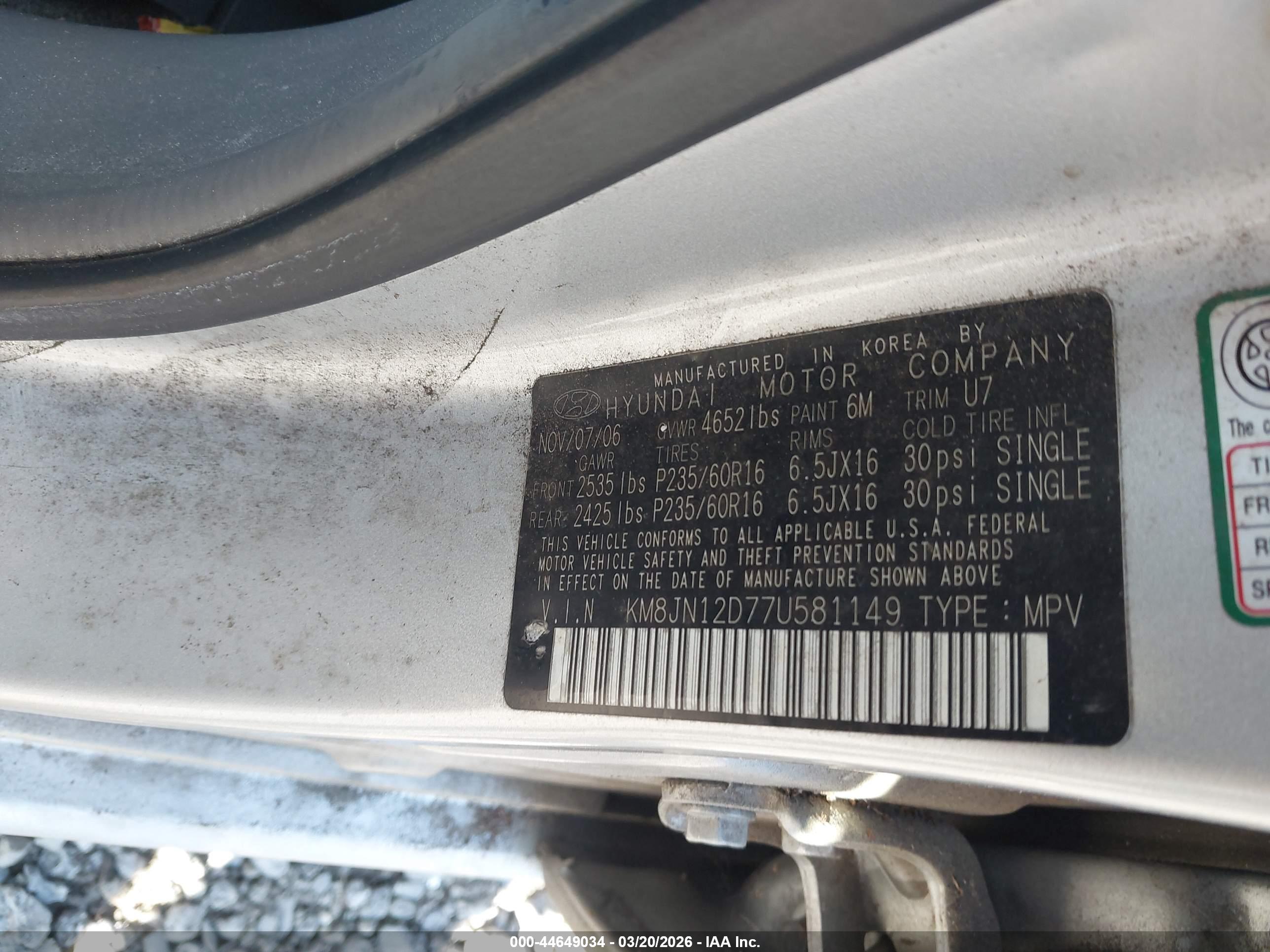 HYUNDAI TUCSON image 9