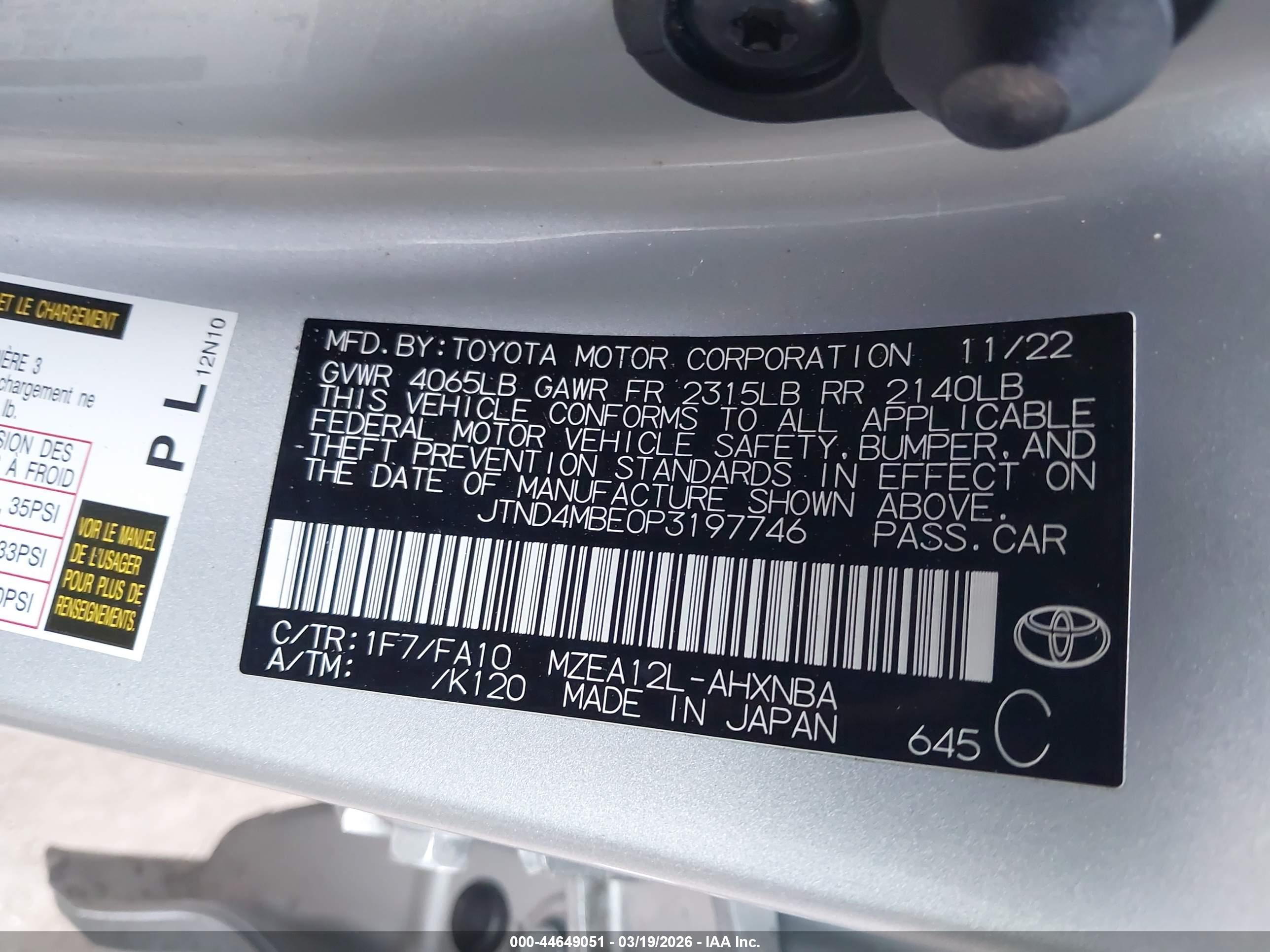 TOYOTA COROLLA image 9