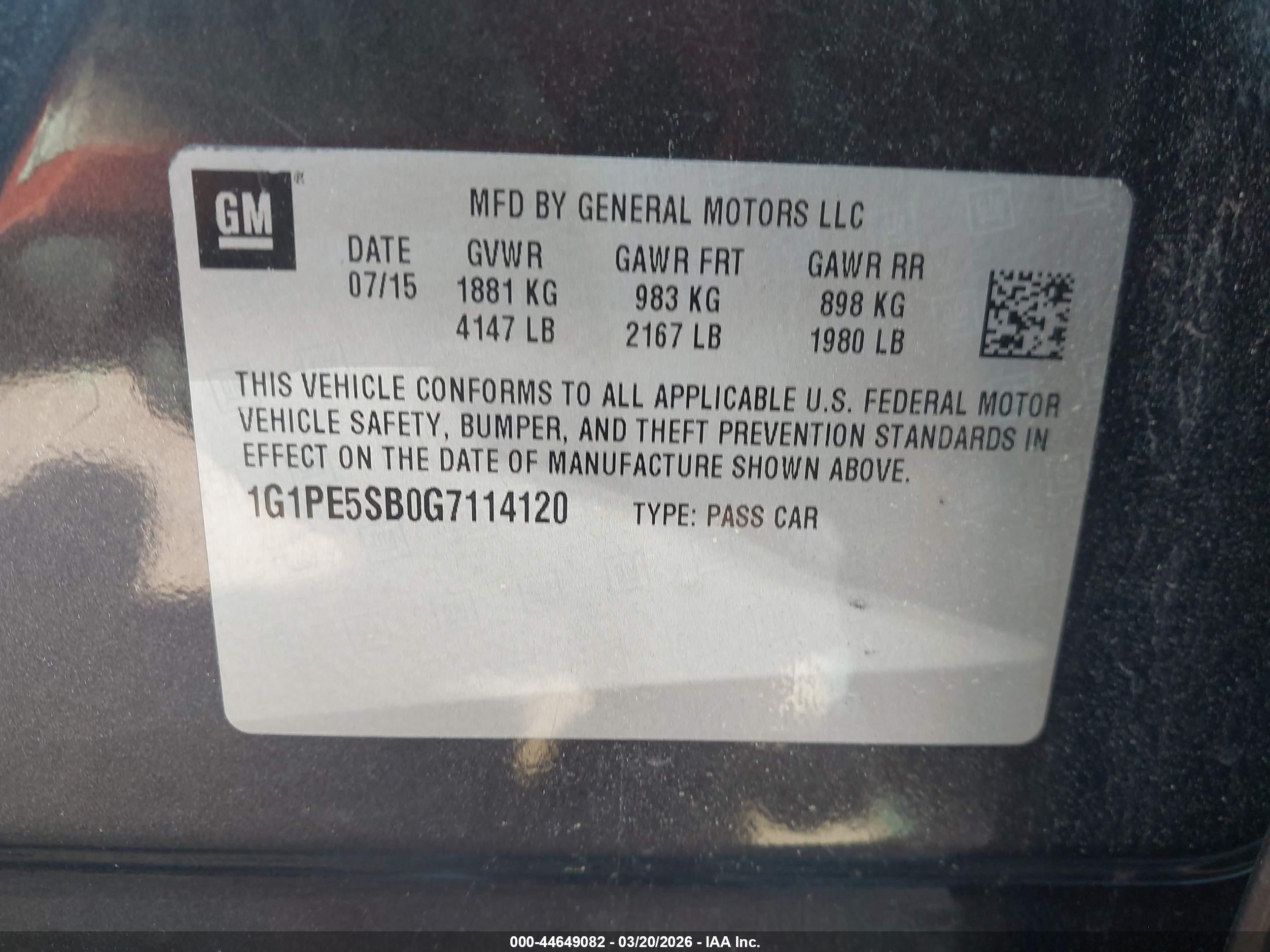 CHEVROLET CRUZE image 9
