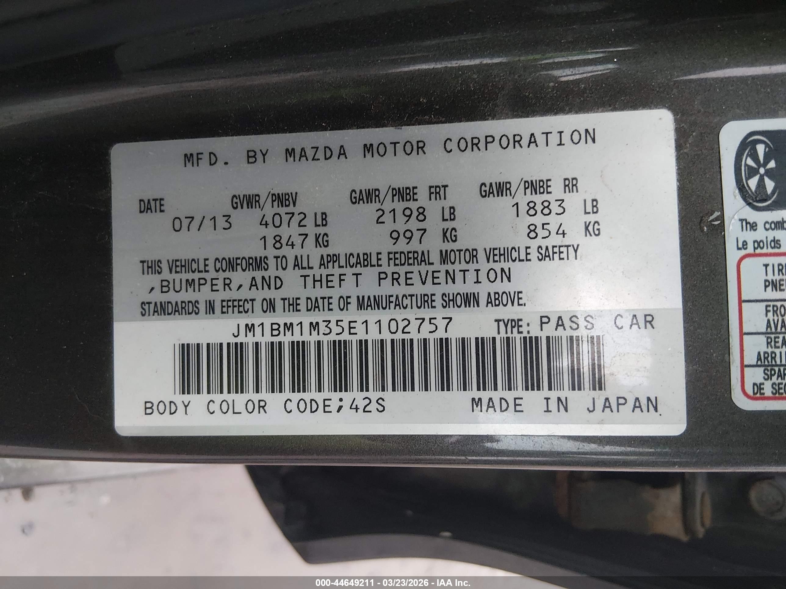 MAZDA MAZDA3 image 9