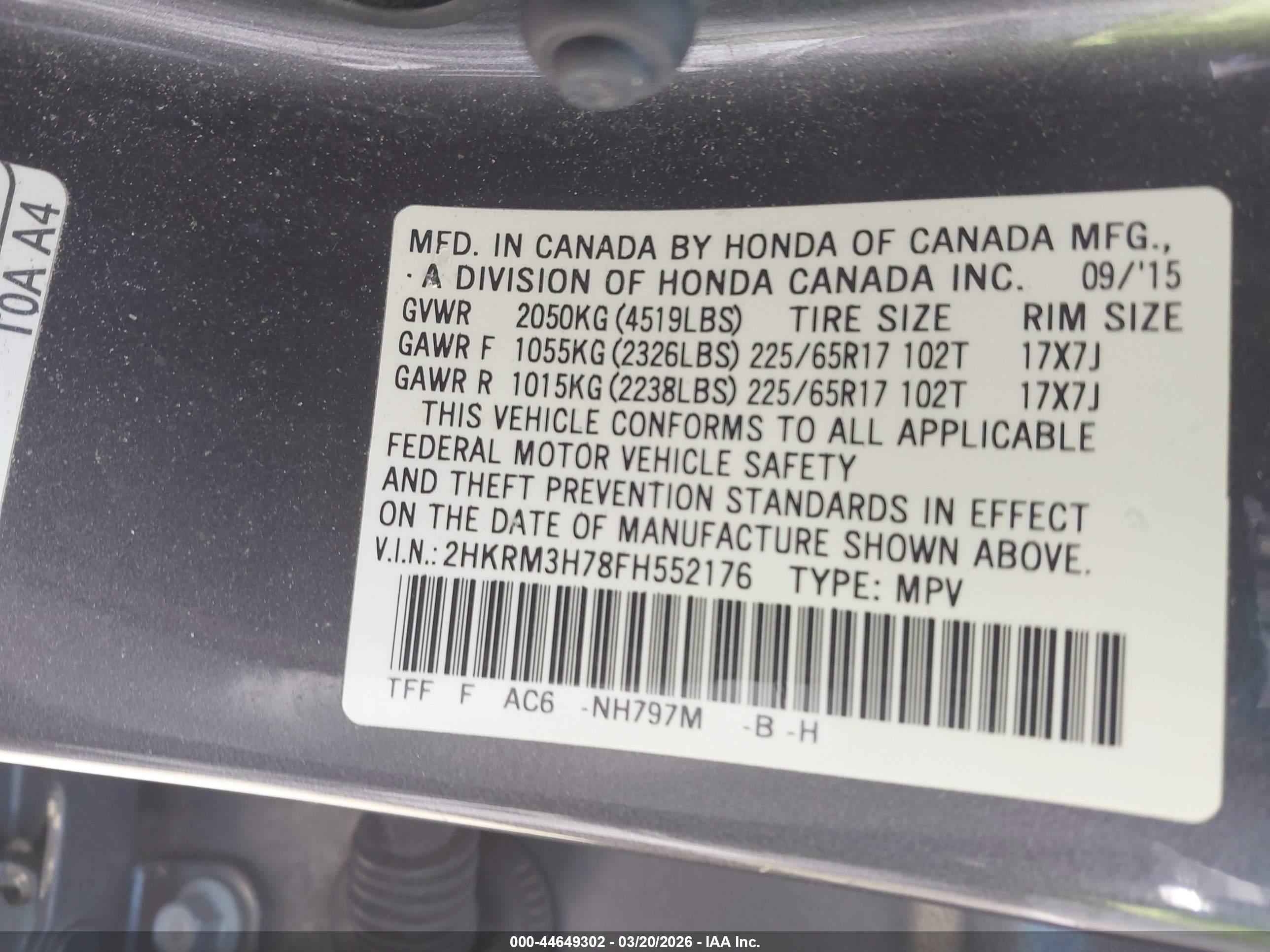 HONDA CR-V image 9